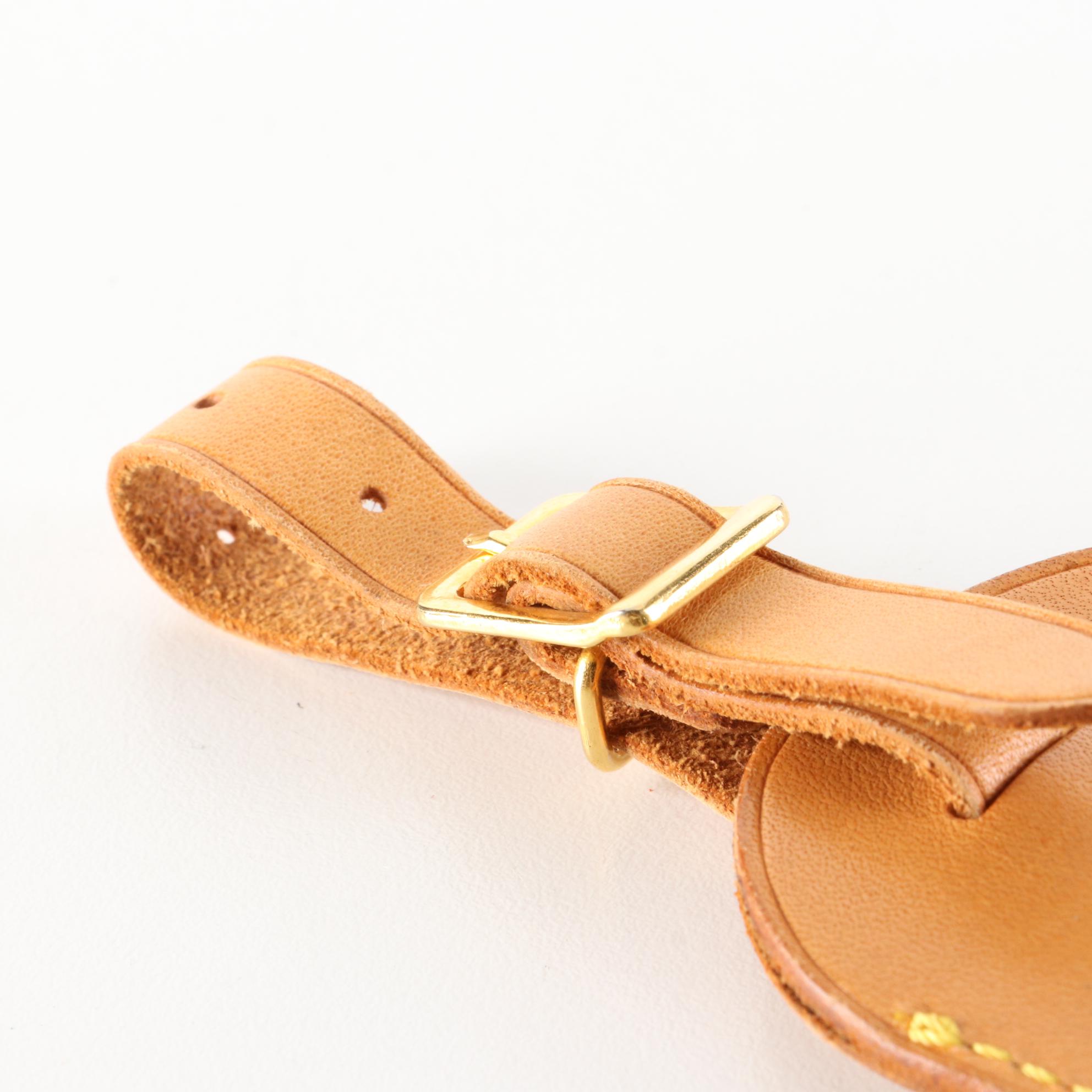 Louis Vuitton Luggage Tag in Vachetta Leather