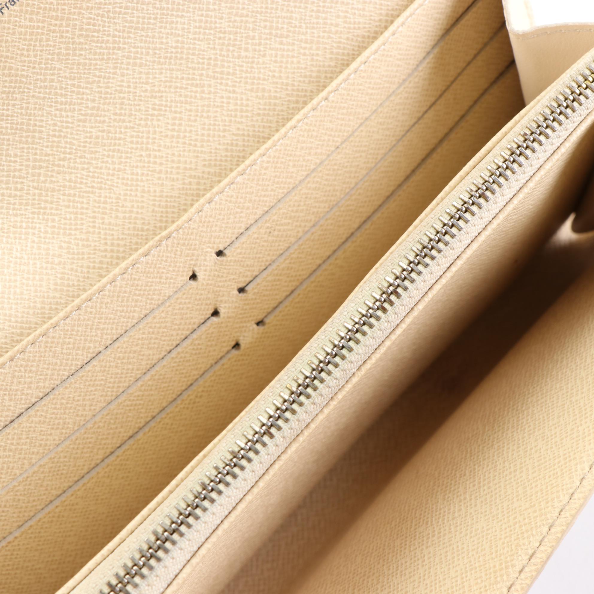 Louis Vuitton Sarah Wallet in Damier Azur Canvas with Box