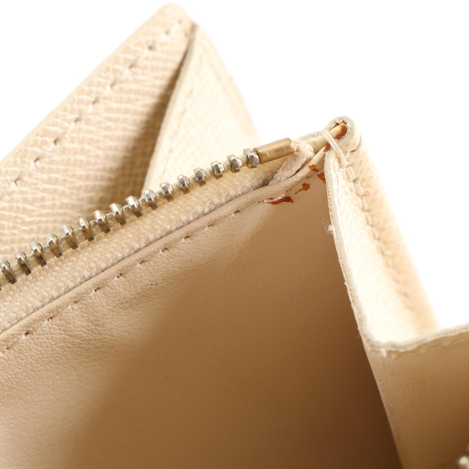 Louis Vuitton Sarah Wallet in Damier Azur Canvas with Box