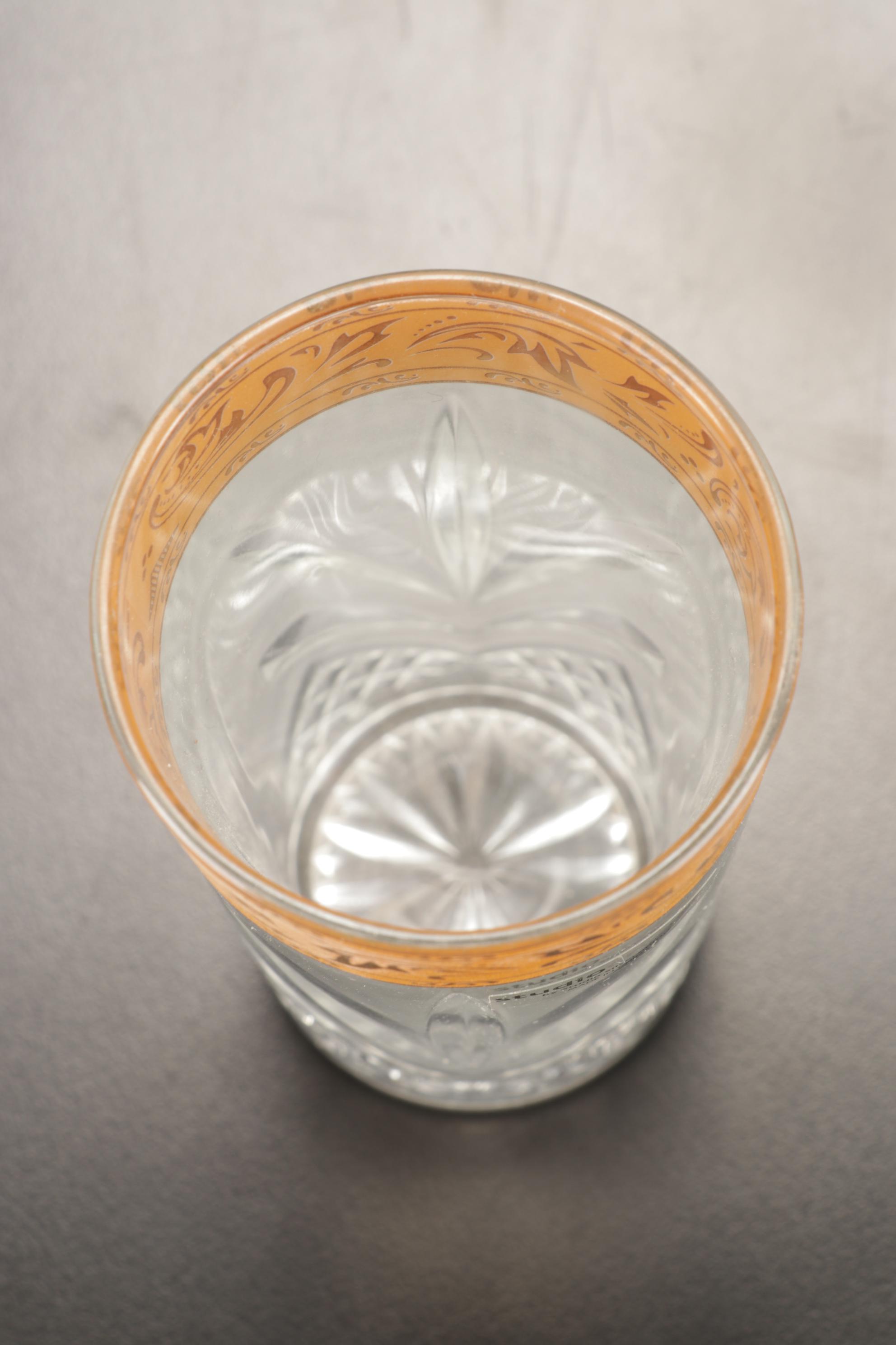 Studio Crystal Decanter and Tumblers