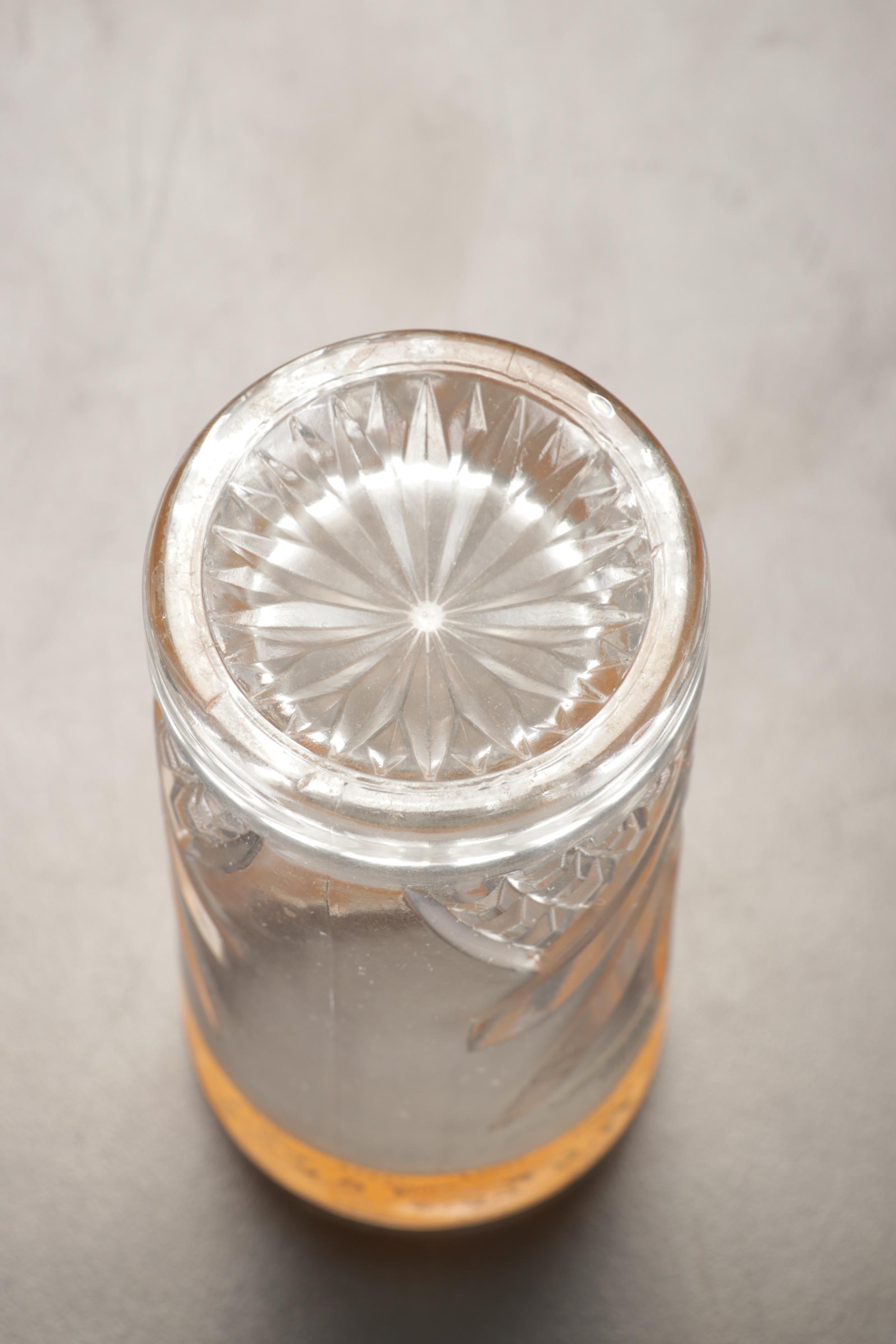 Studio Crystal Decanter and Tumblers