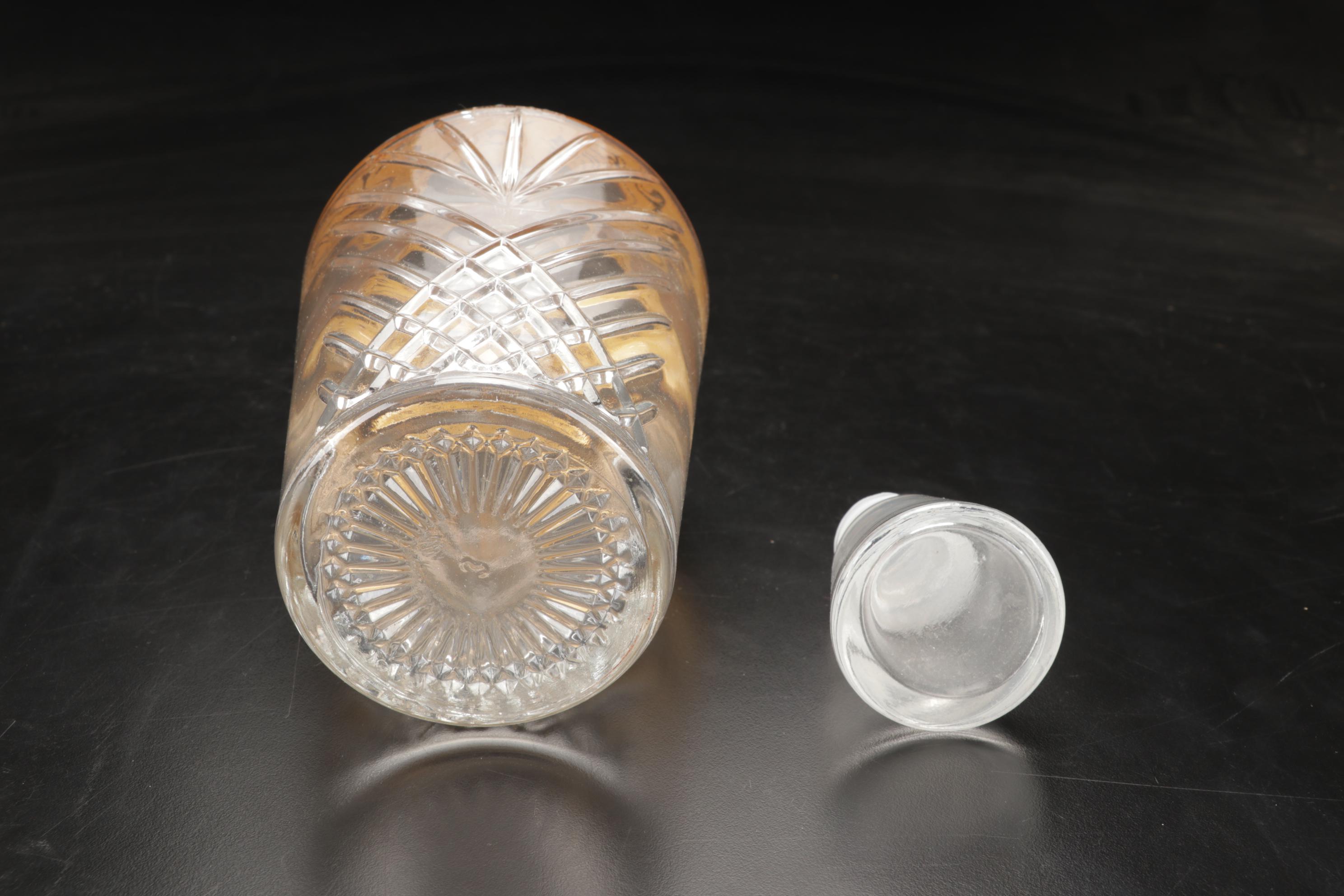 Studio Crystal Decanter and Tumblers