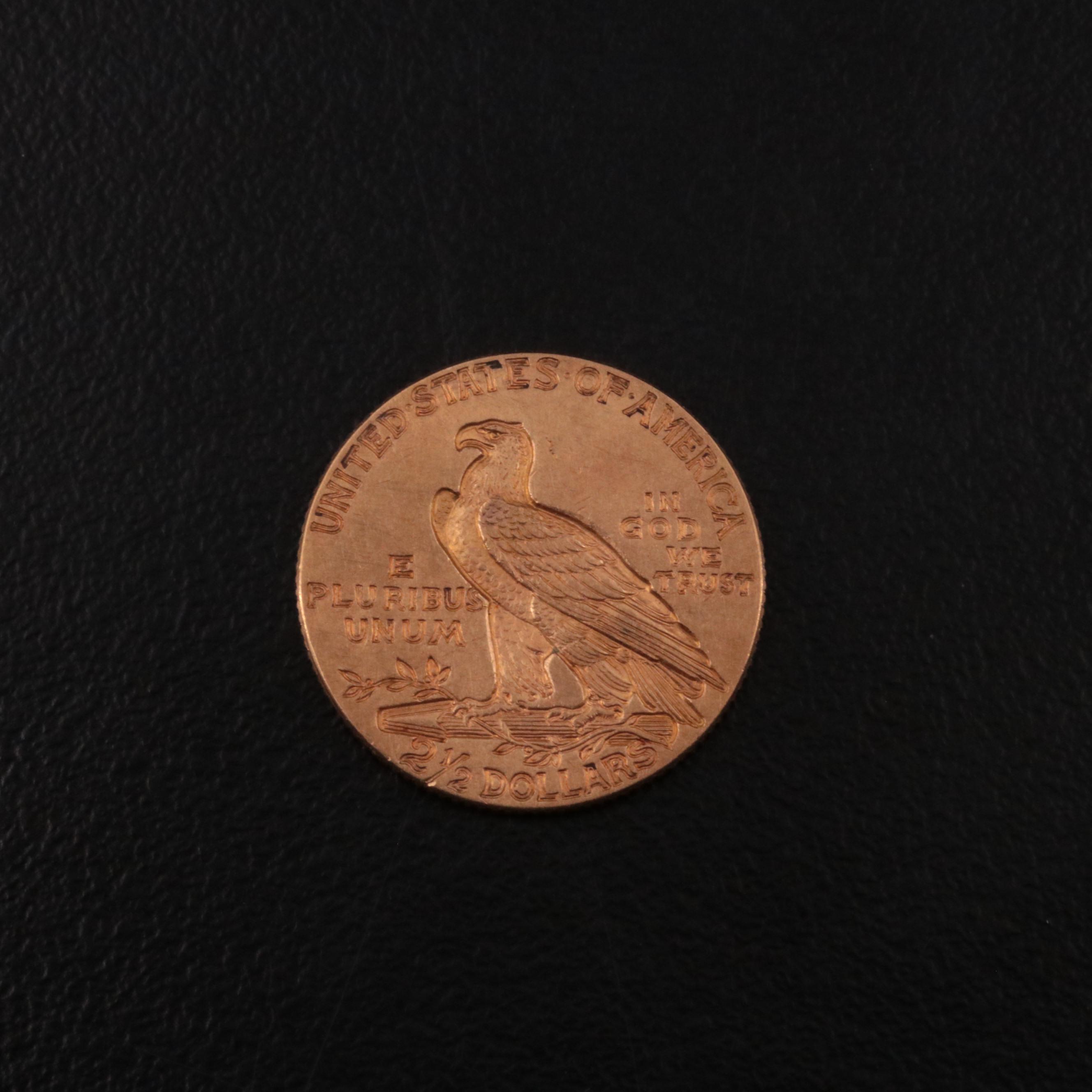 1926 Indian Head $2.50 Gold Quarter Eagle