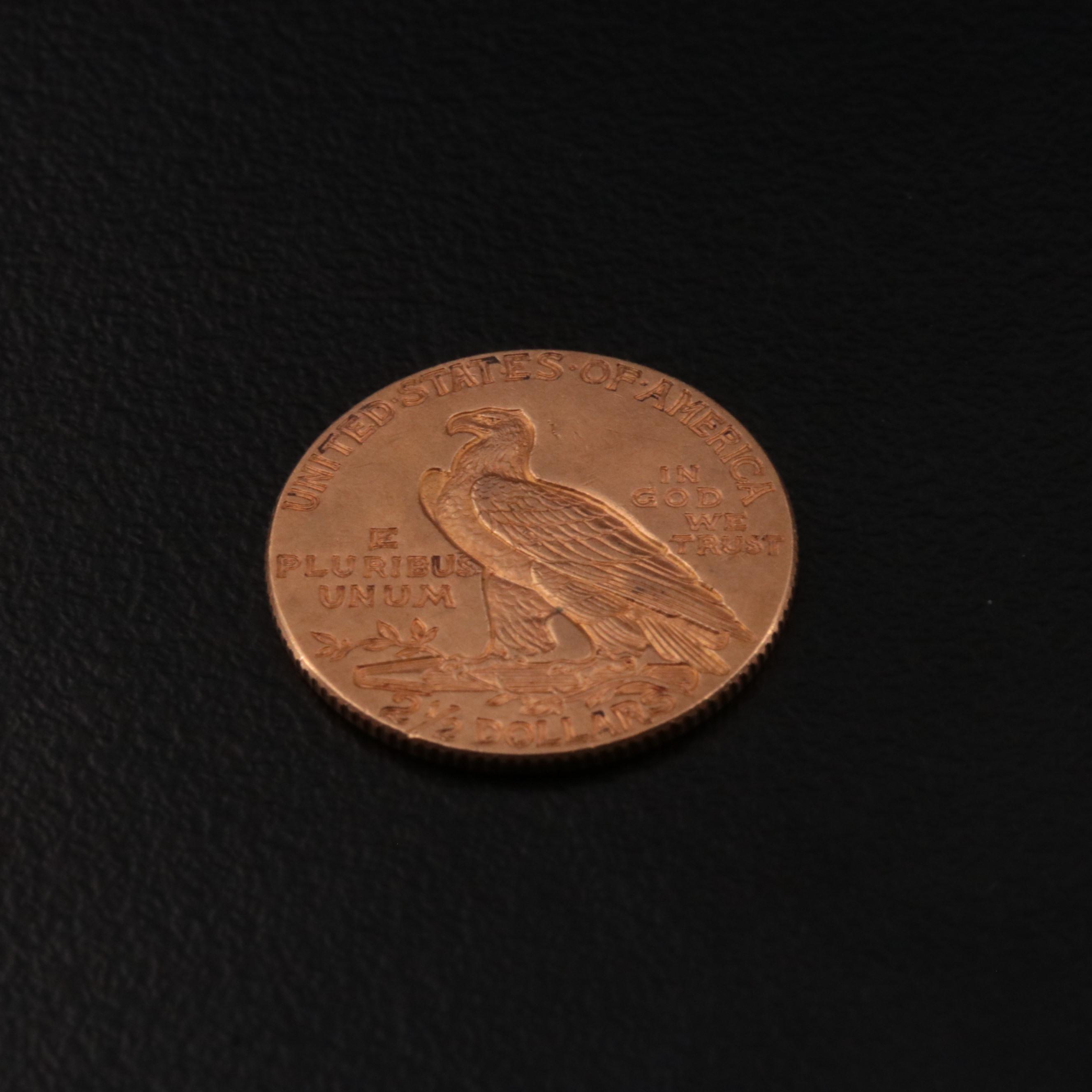 1926 Indian Head $2.50 Gold Quarter Eagle