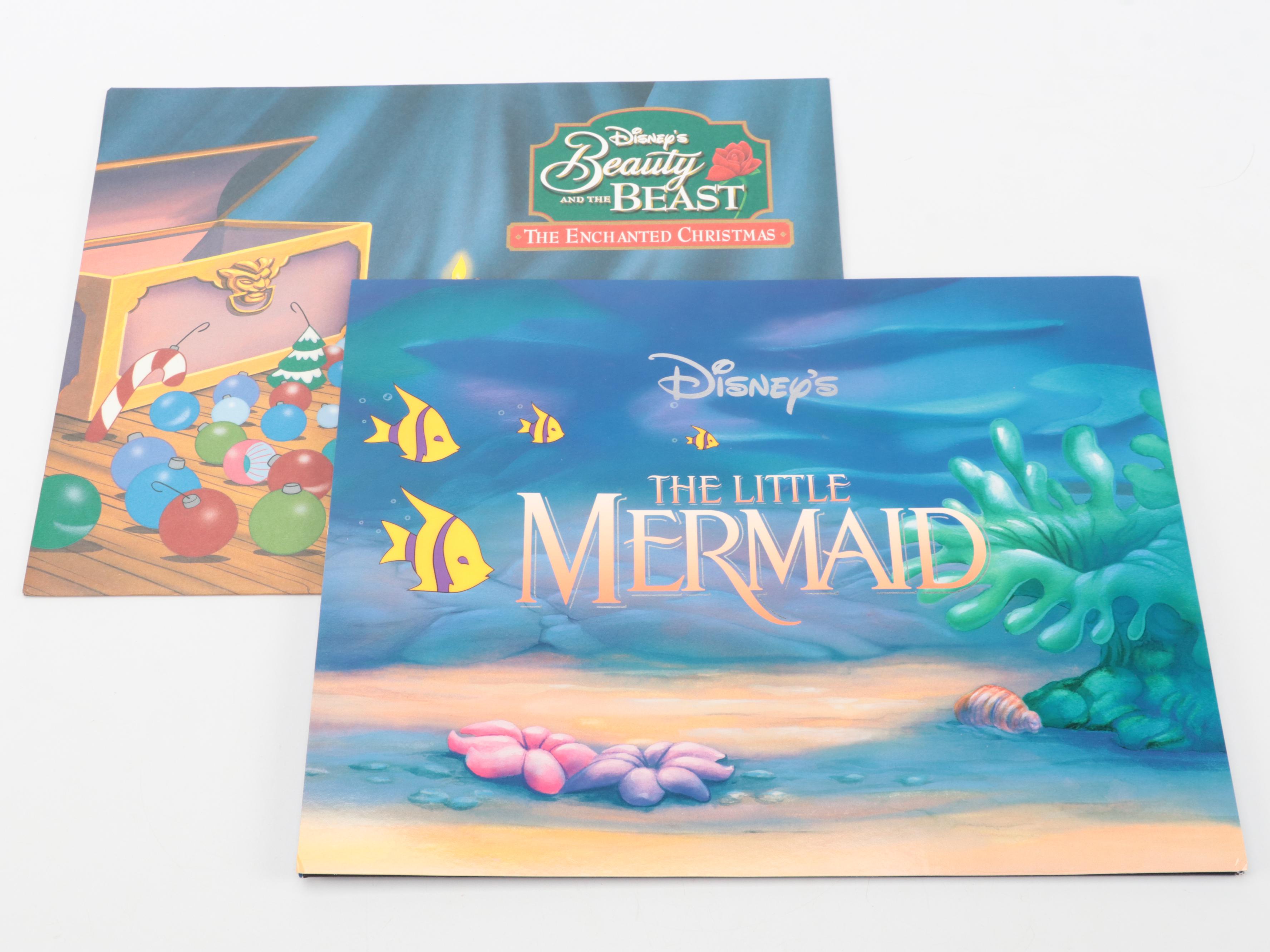 Disney Offset Lithographs from "The Little Mermaid," "The Aristocats," and More