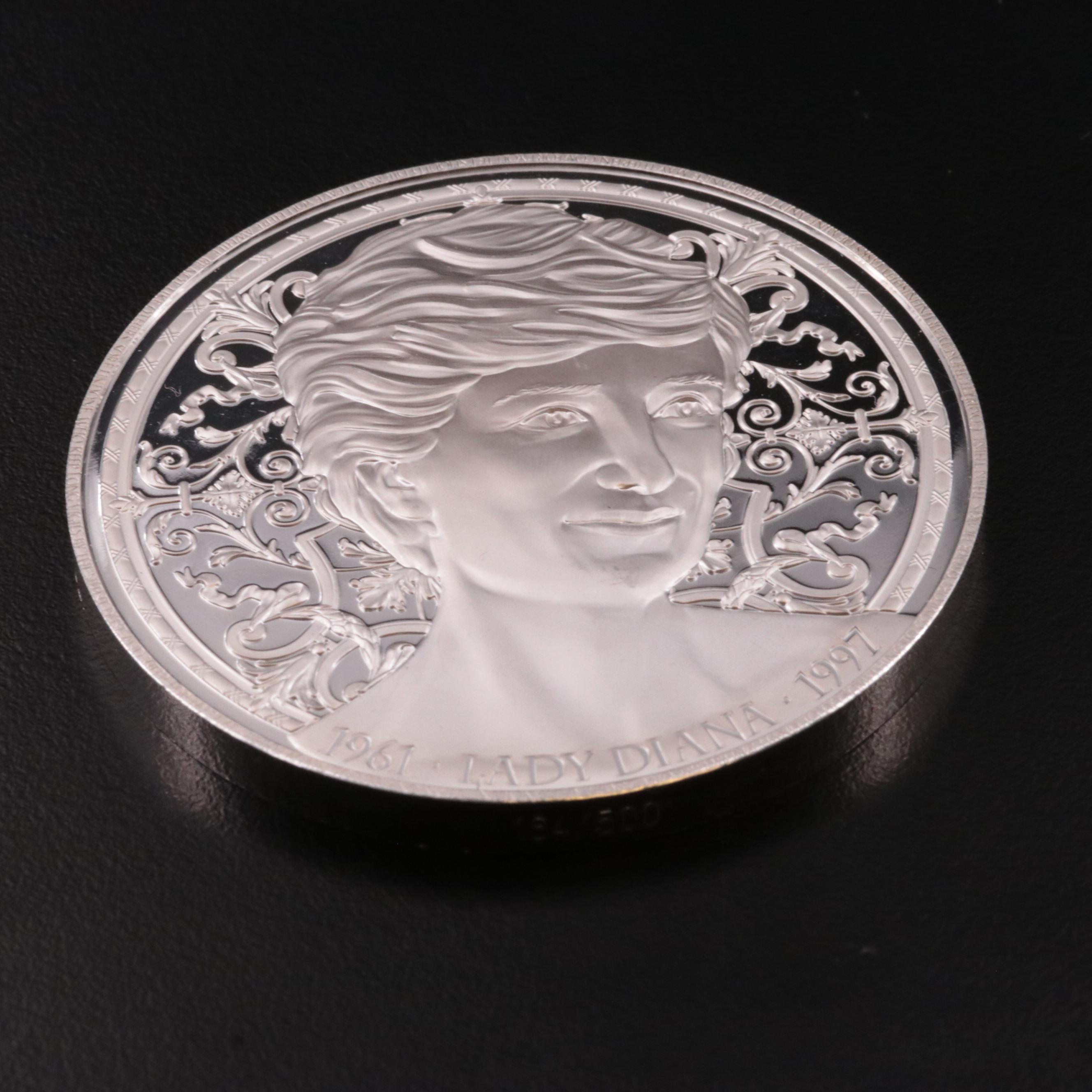 Princess Diana .999 Silver Medal