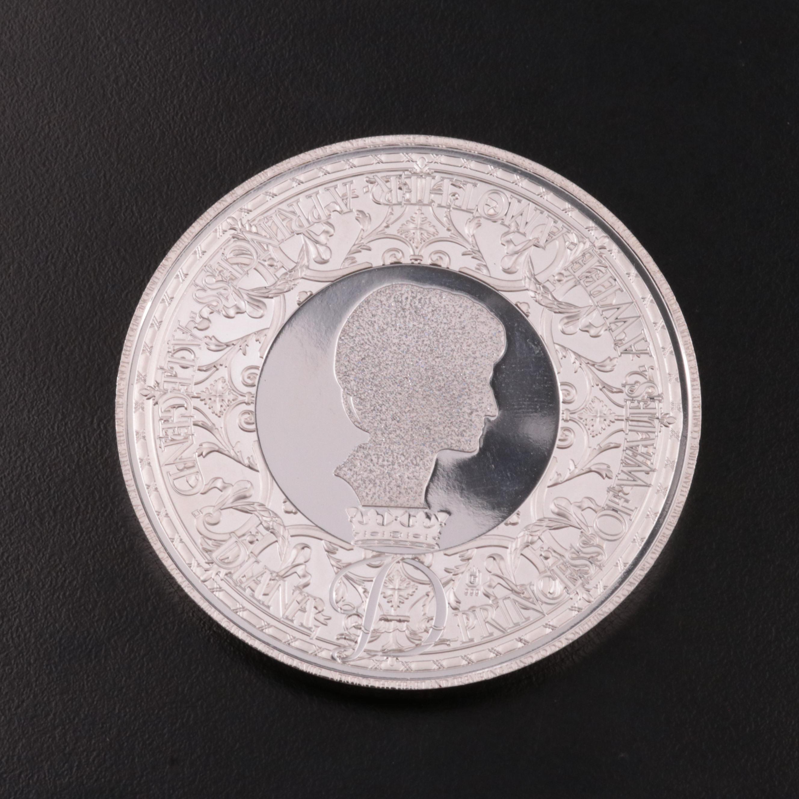 Princess Diana .999 Silver Medal