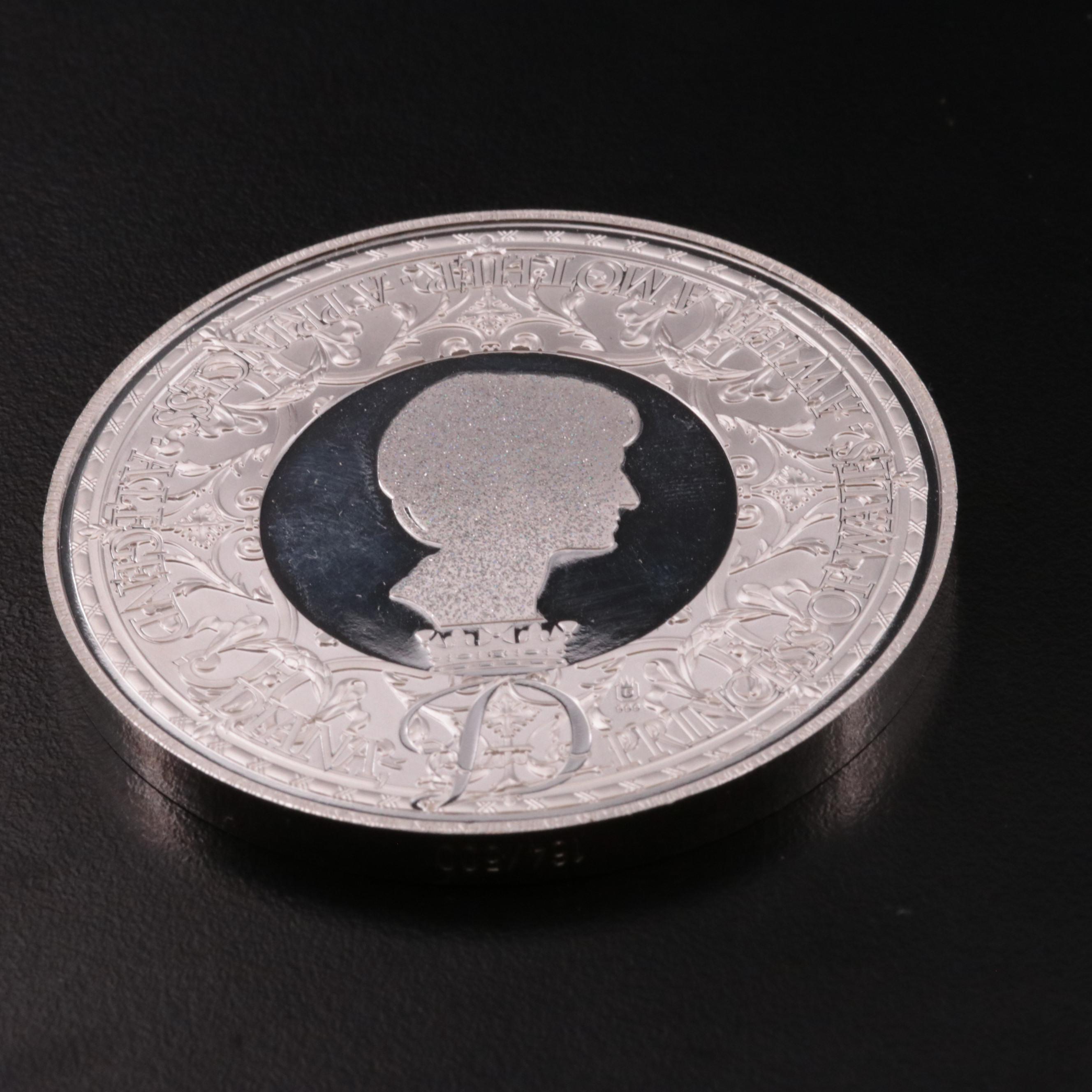 Princess Diana .999 Silver Medal