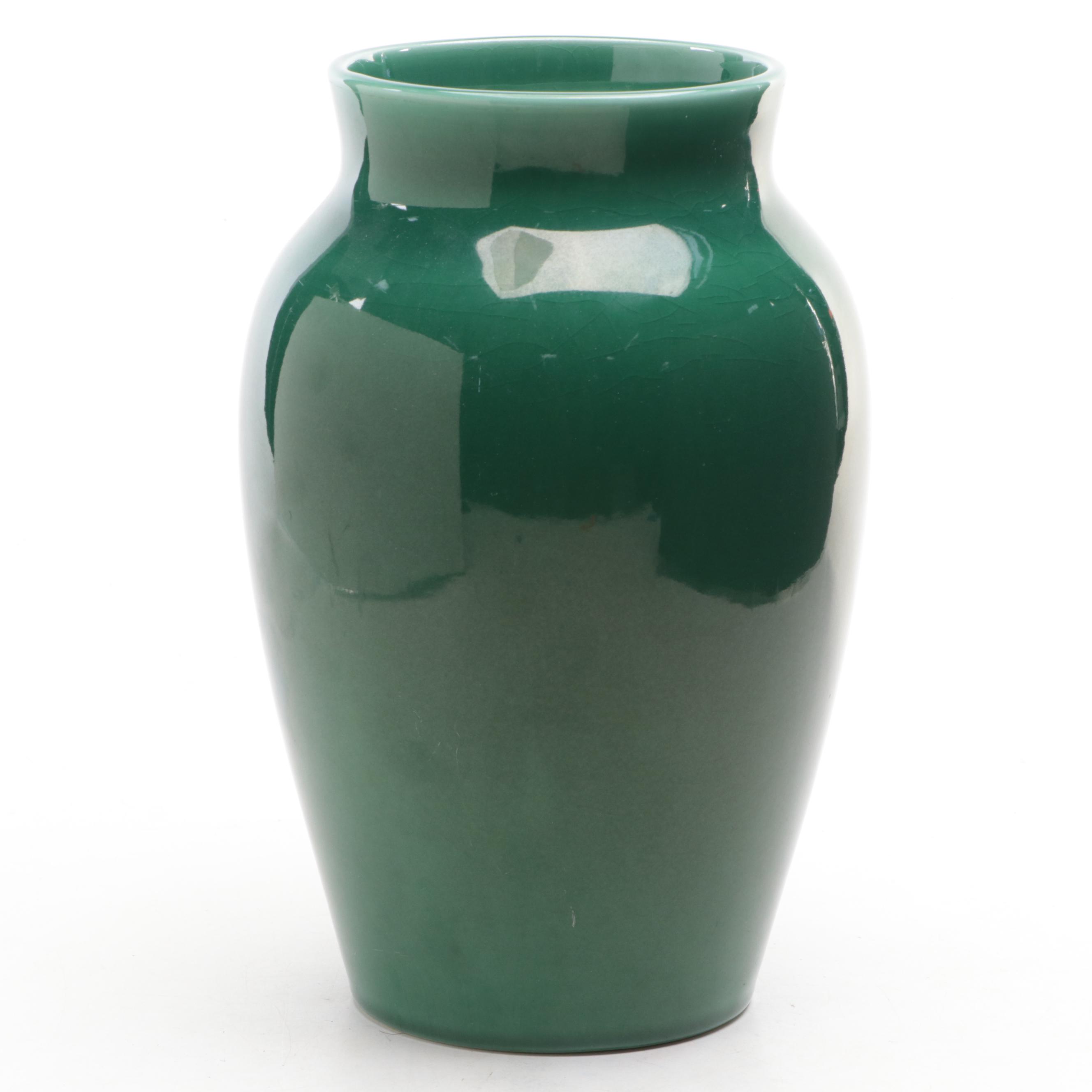 Rookwood Pottery Bleeding Heart and More Ceramic Vases, Mid-20th Century