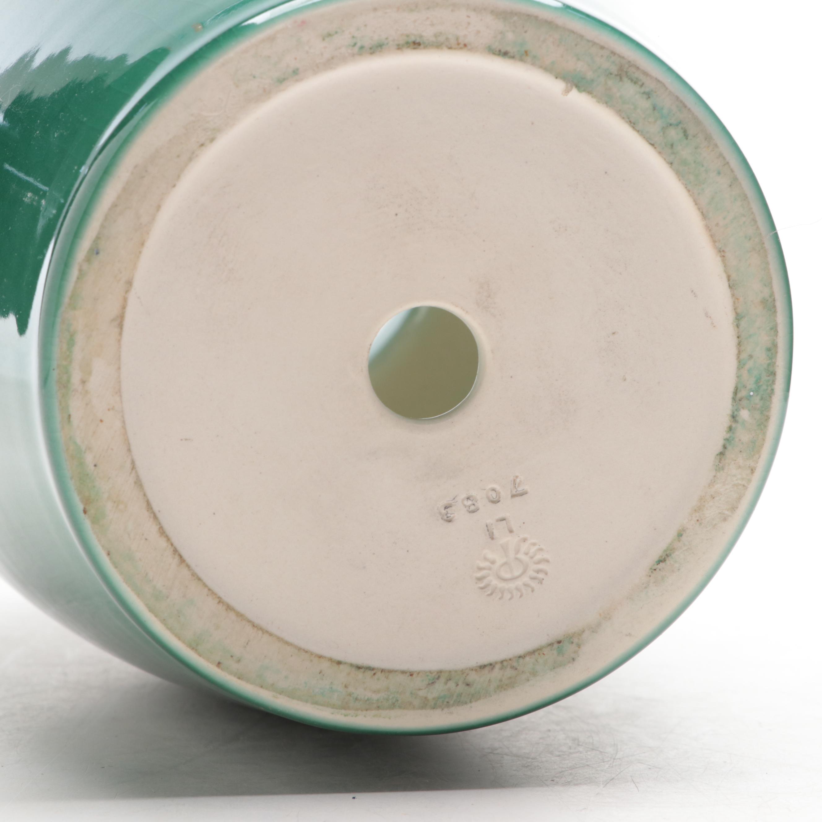 Rookwood Pottery Bleeding Heart and More Ceramic Vases, Mid-20th Century