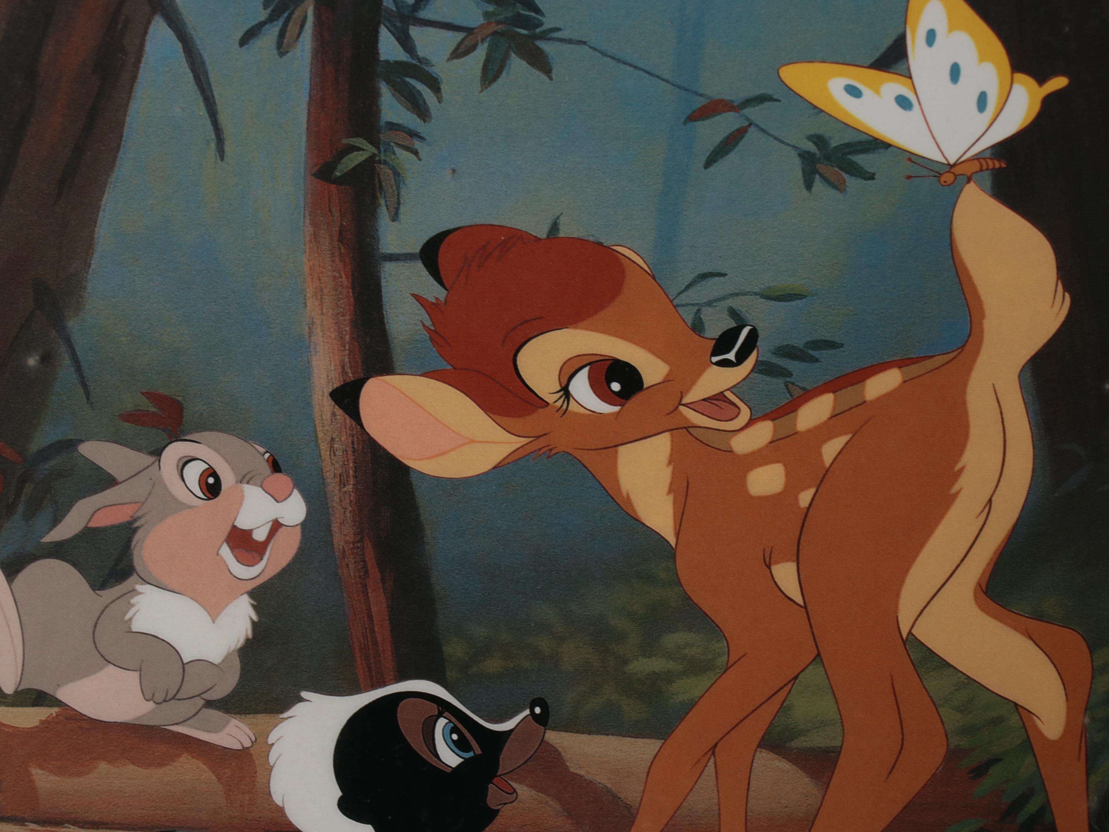 Disney Offset Lithographs from "Snow White," "Sleeping Beauty," "Bambi," More