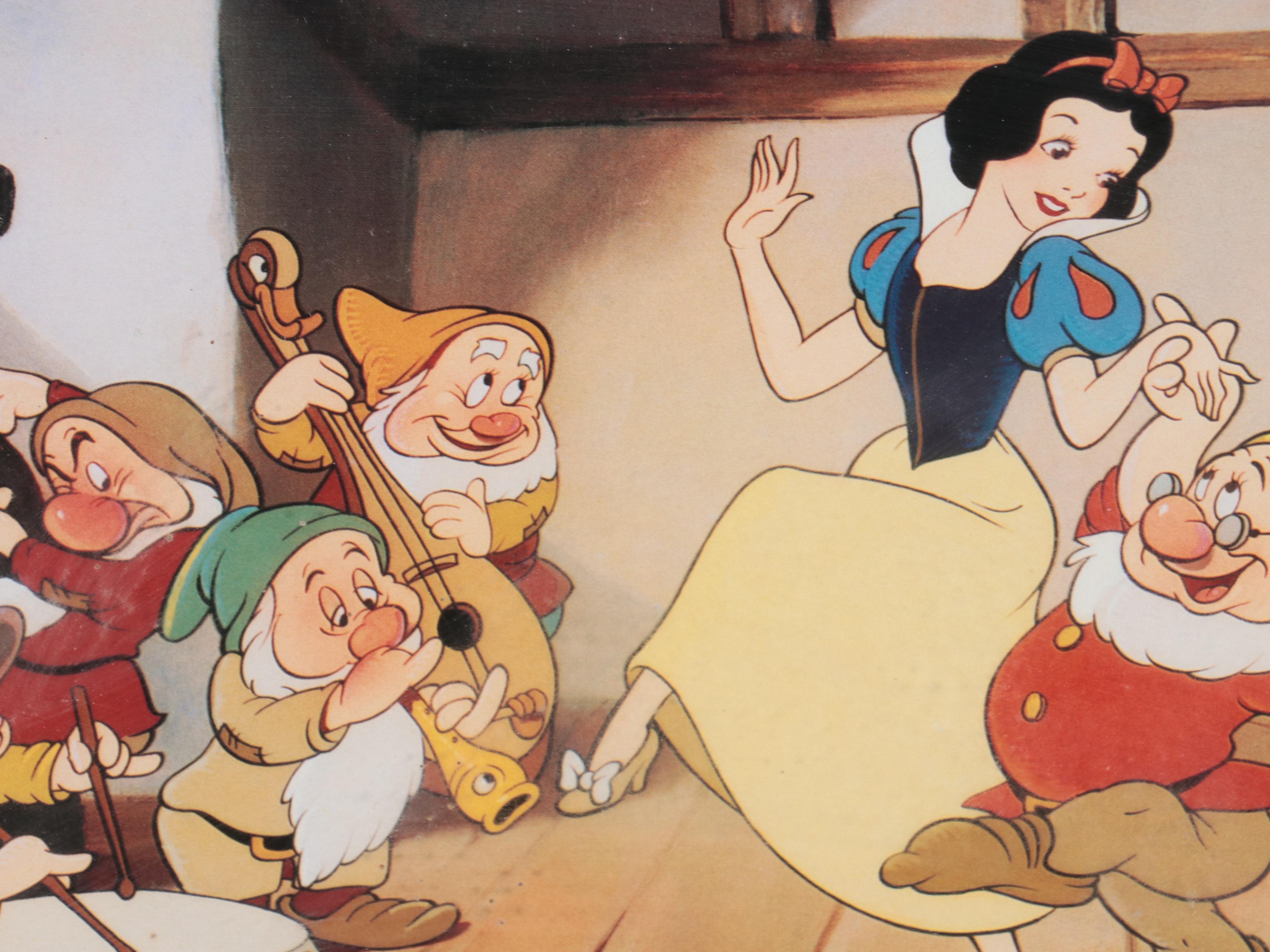 Disney Offset Lithographs from "Snow White," "Sleeping Beauty," "Bambi," More