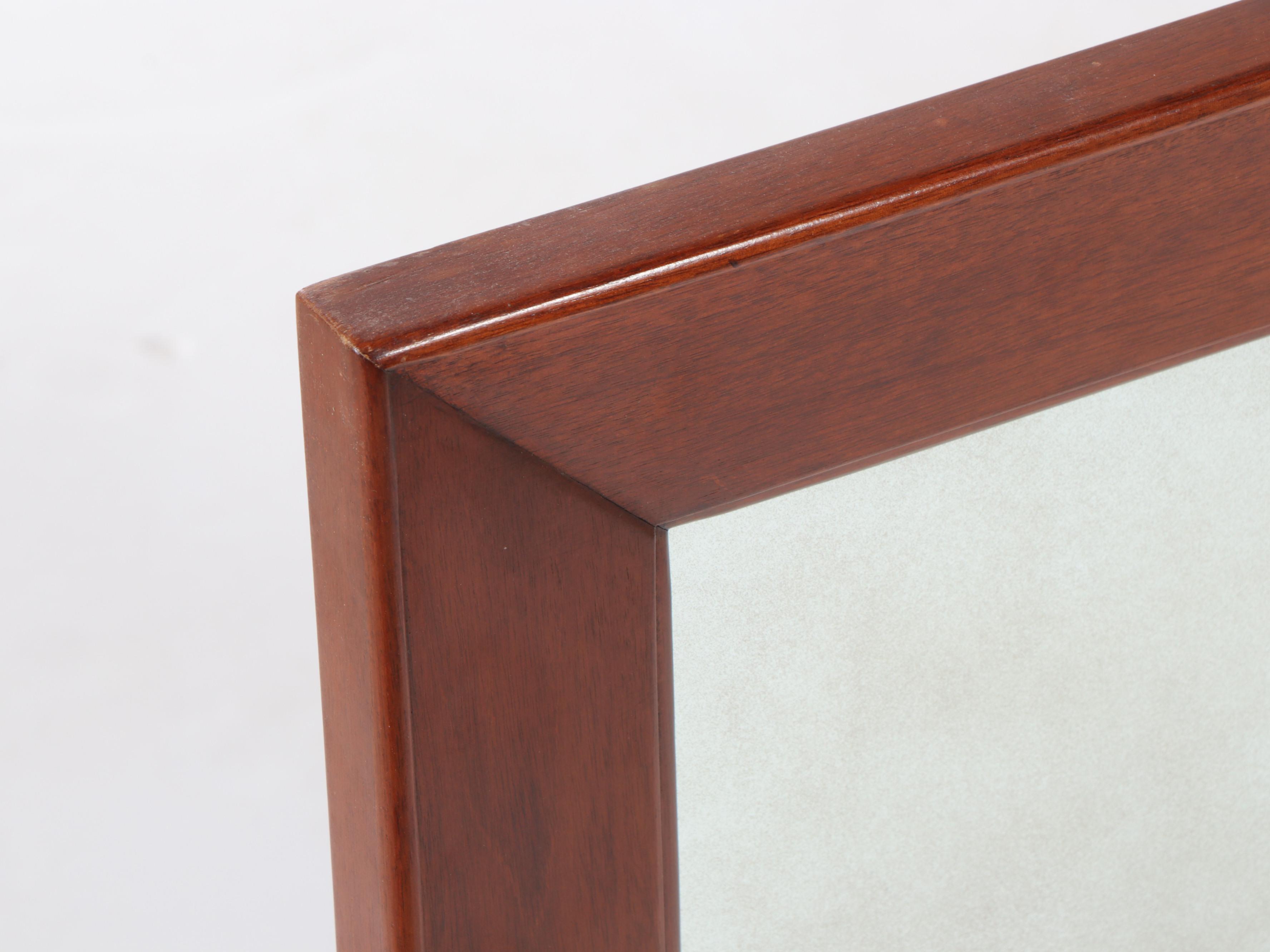 Mahogany Wall Mirror, Late 20th Century