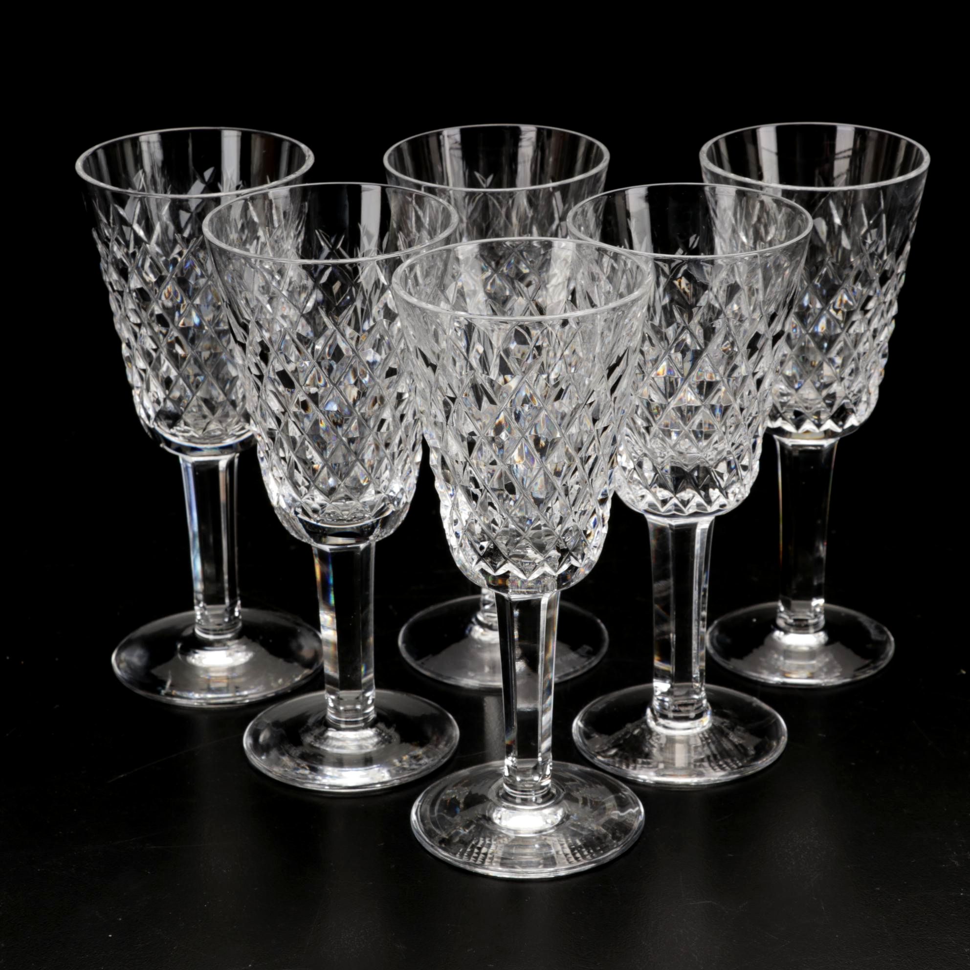 Waterford Crystal "Alana" Sherry Glasses, 1952-2022