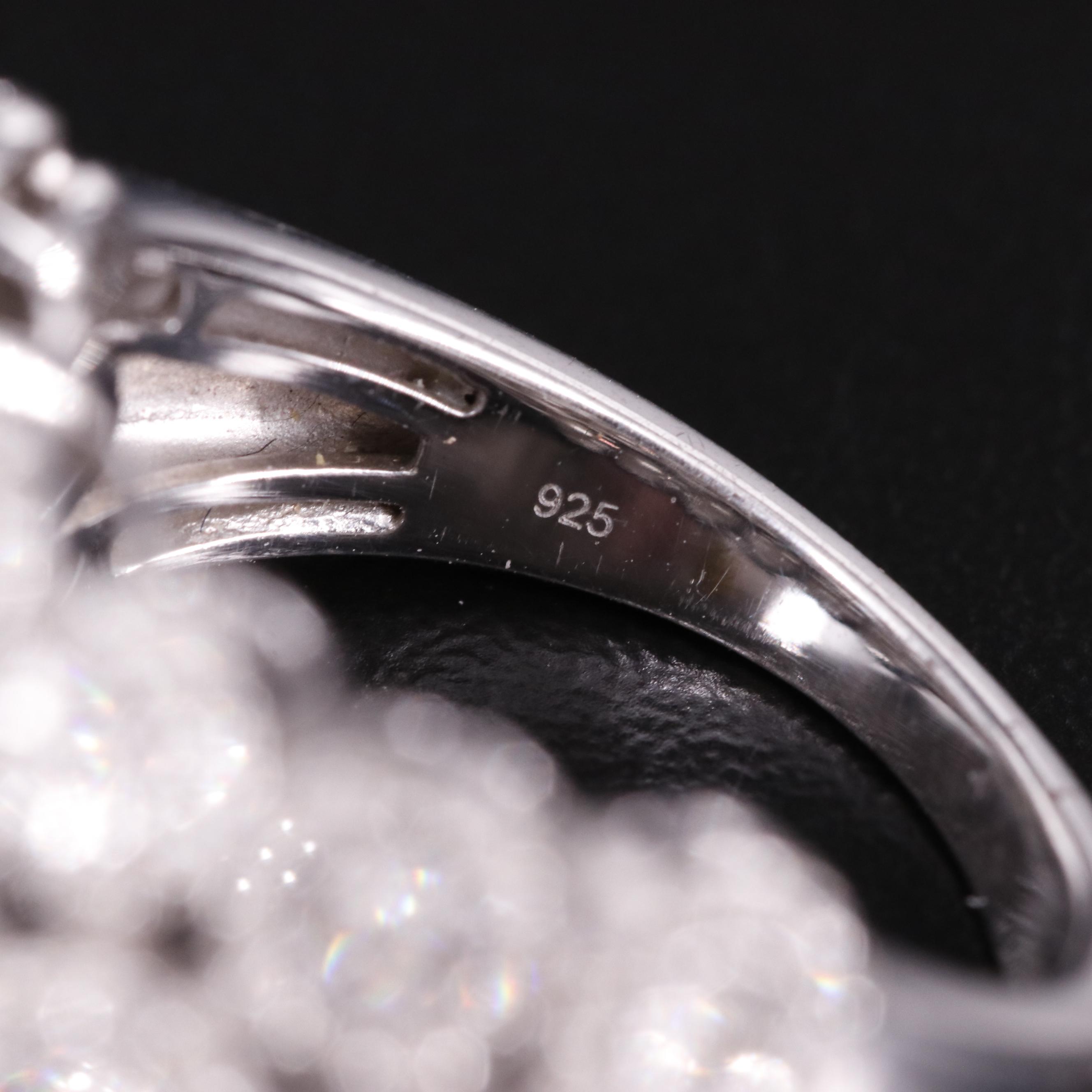 Sterling 1.02 CTW Diamond Statement Ring