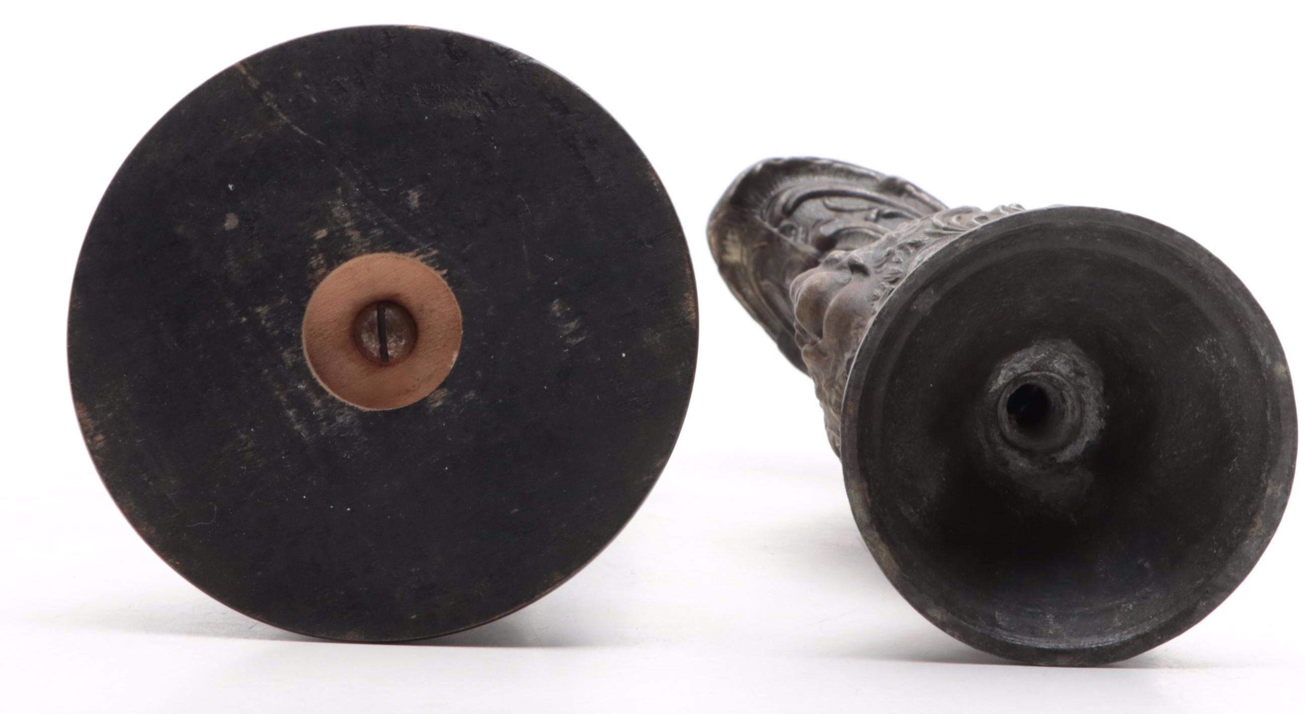 Victorian Spelter Figurine and Mantel Ewer, Late 19th/ Early 20th Century