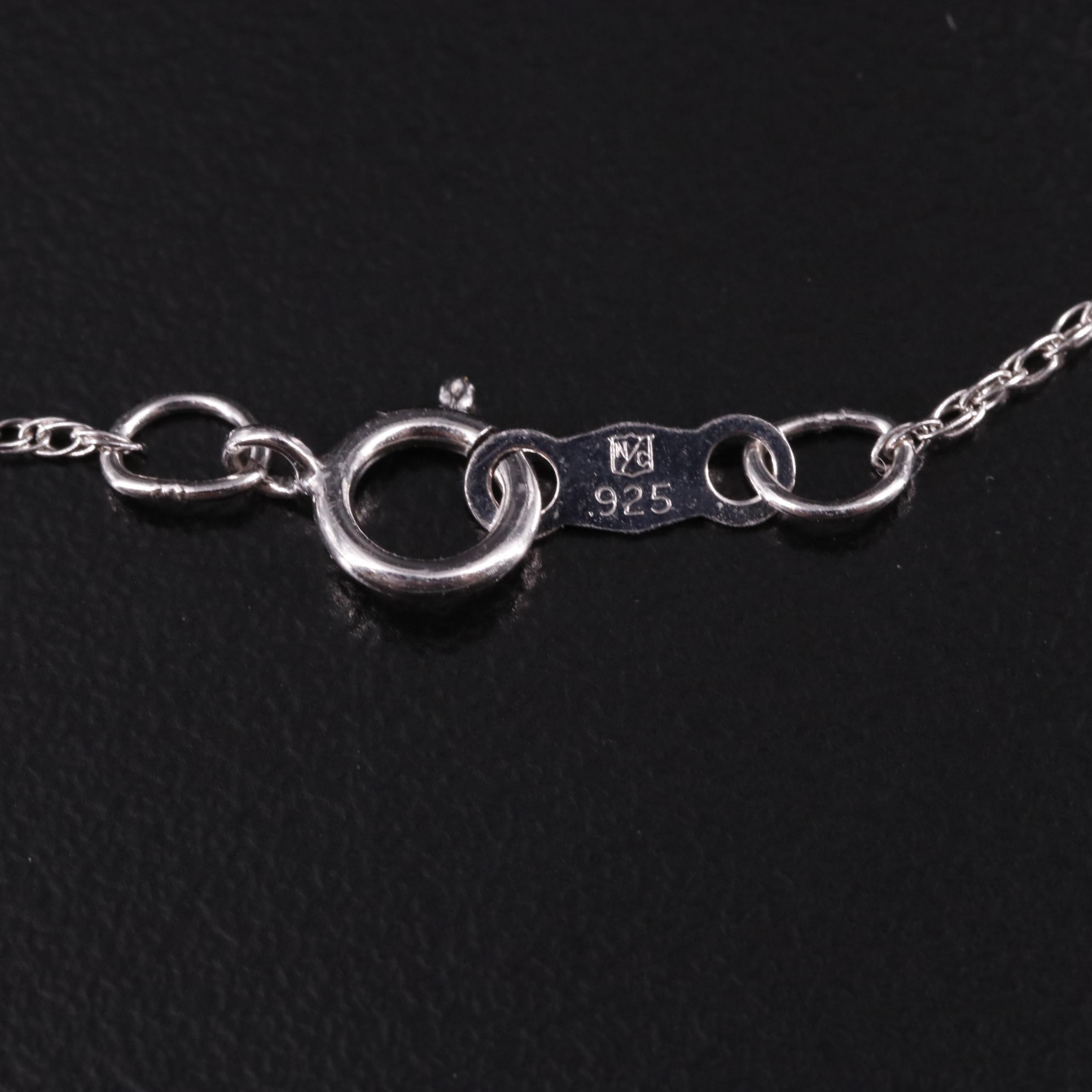 Sterling Diamond Cross Pendant Necklace with 10K Accent