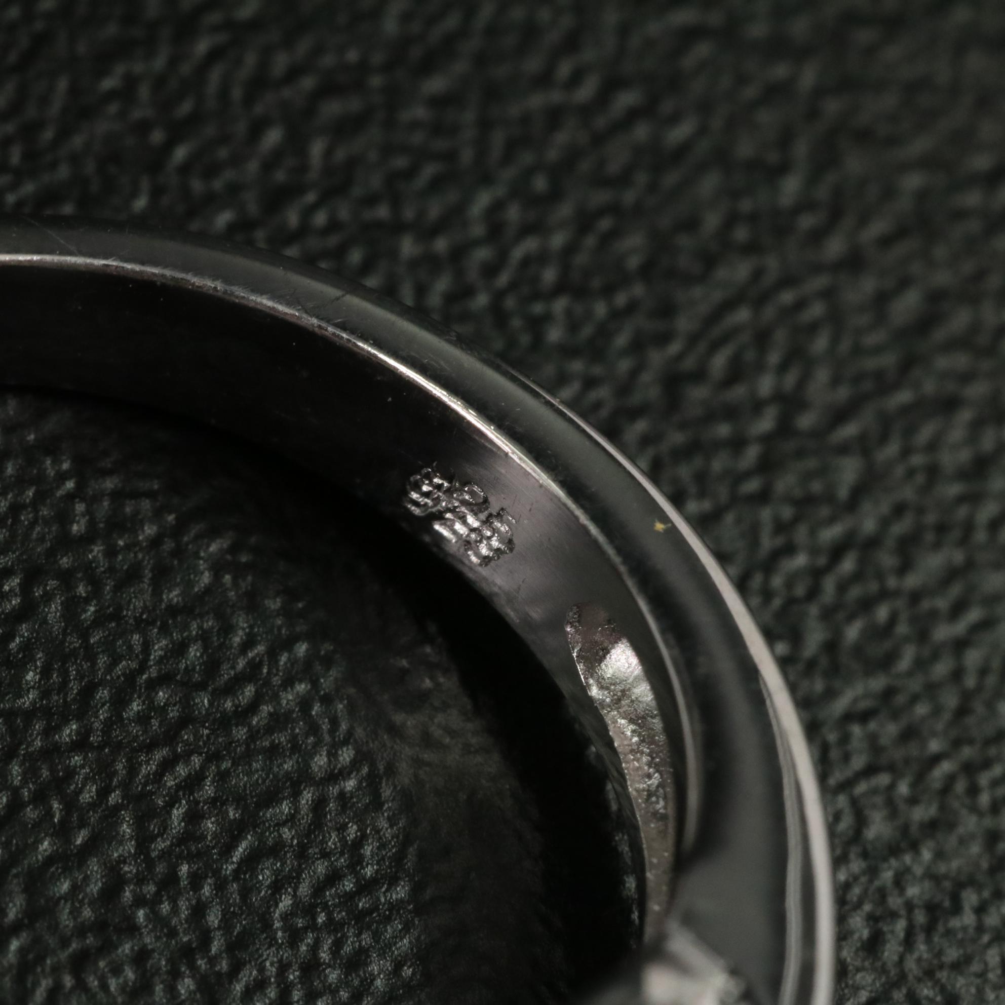 Sterling Garnet Ring