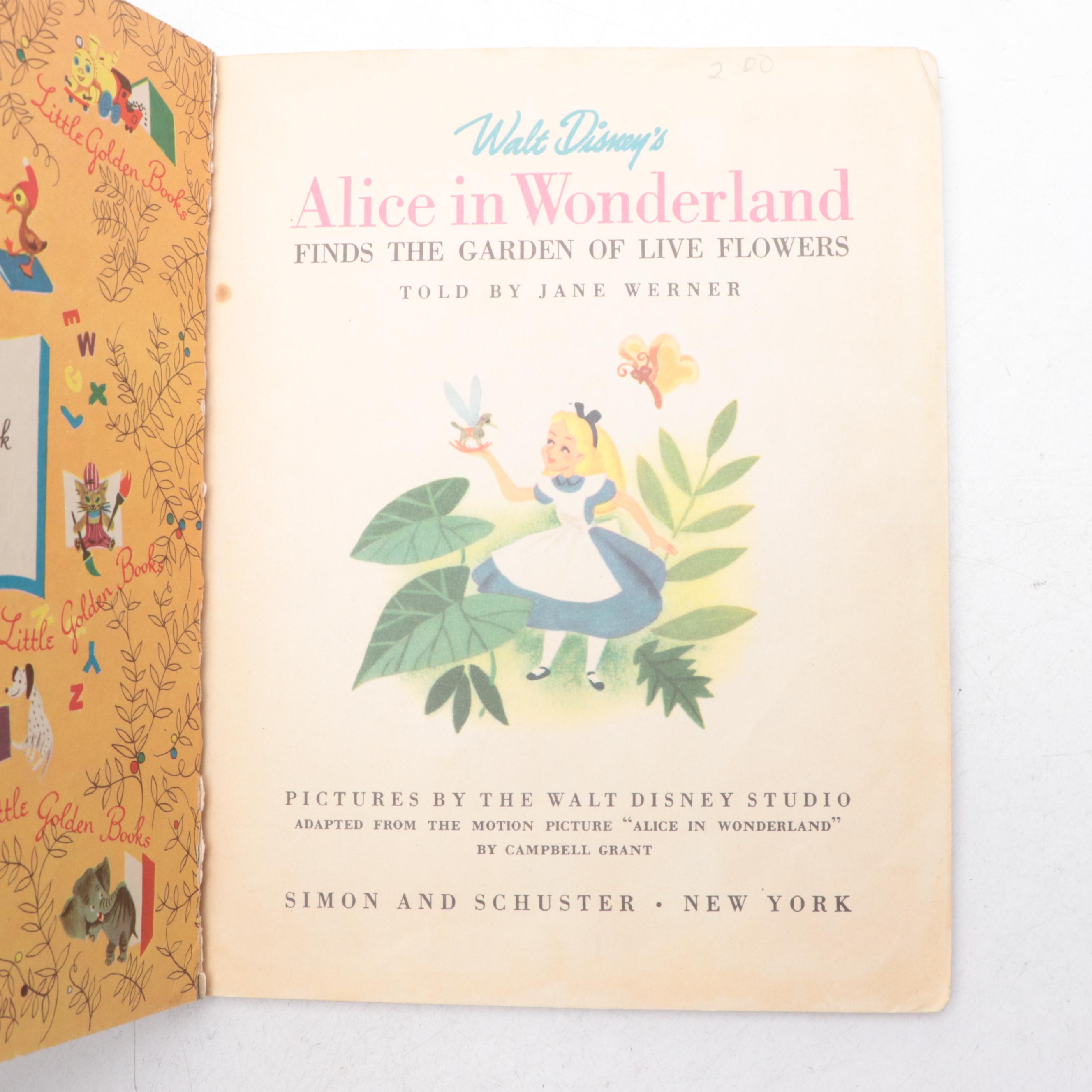 Little Golden Books Including "Alice in Wonderland," "Katie the Kitten" and More