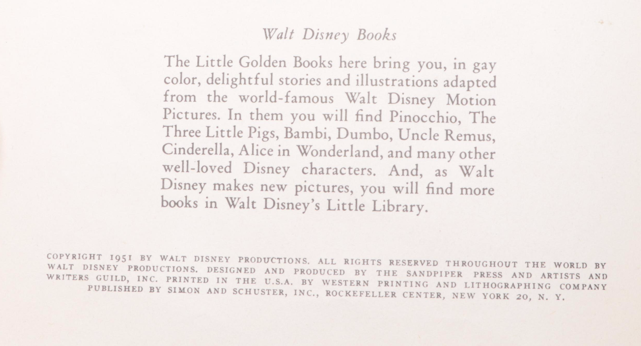 Little Golden Books Including "Alice in Wonderland," "Katie the Kitten" and More
