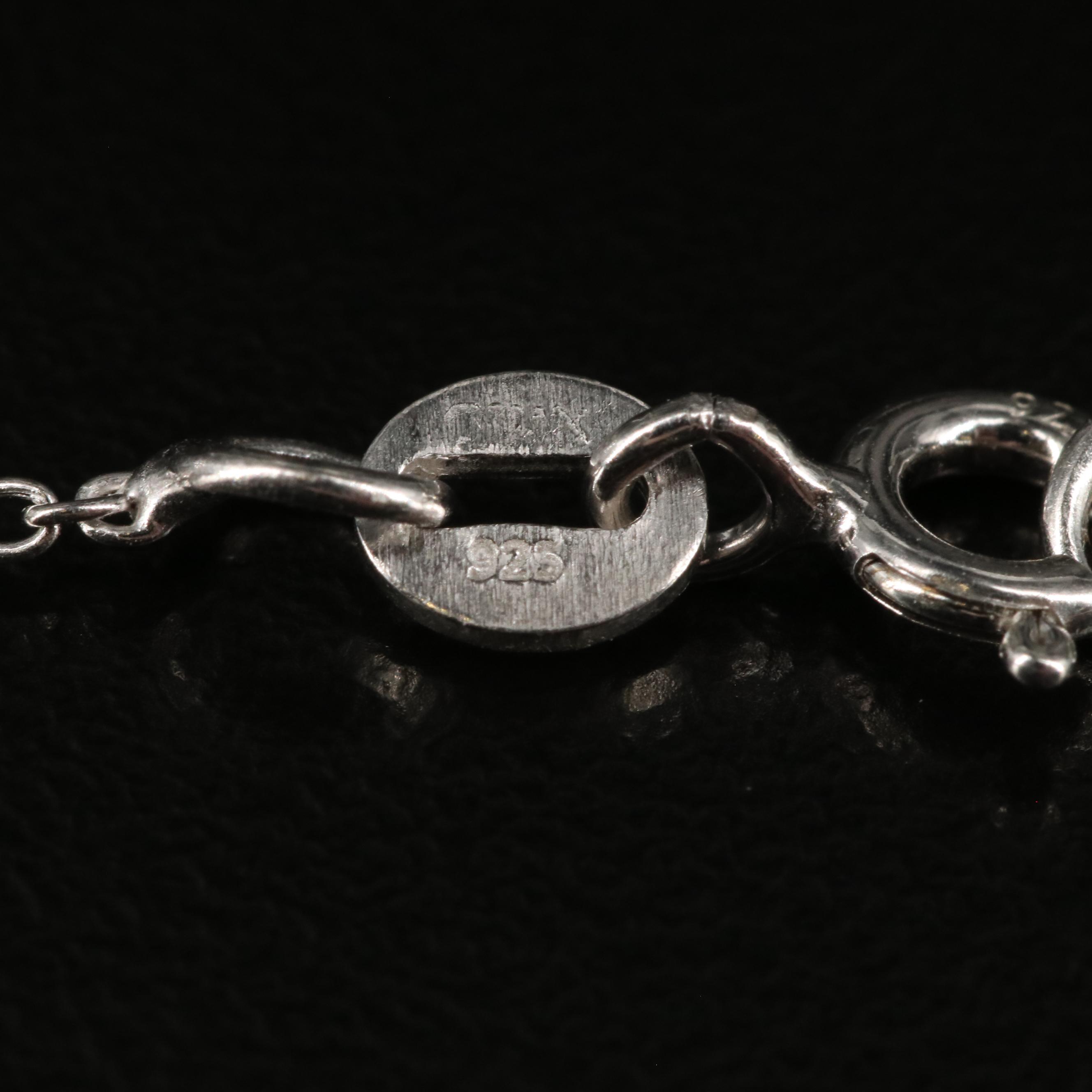 Sterling Seahorse Pendant Necklace