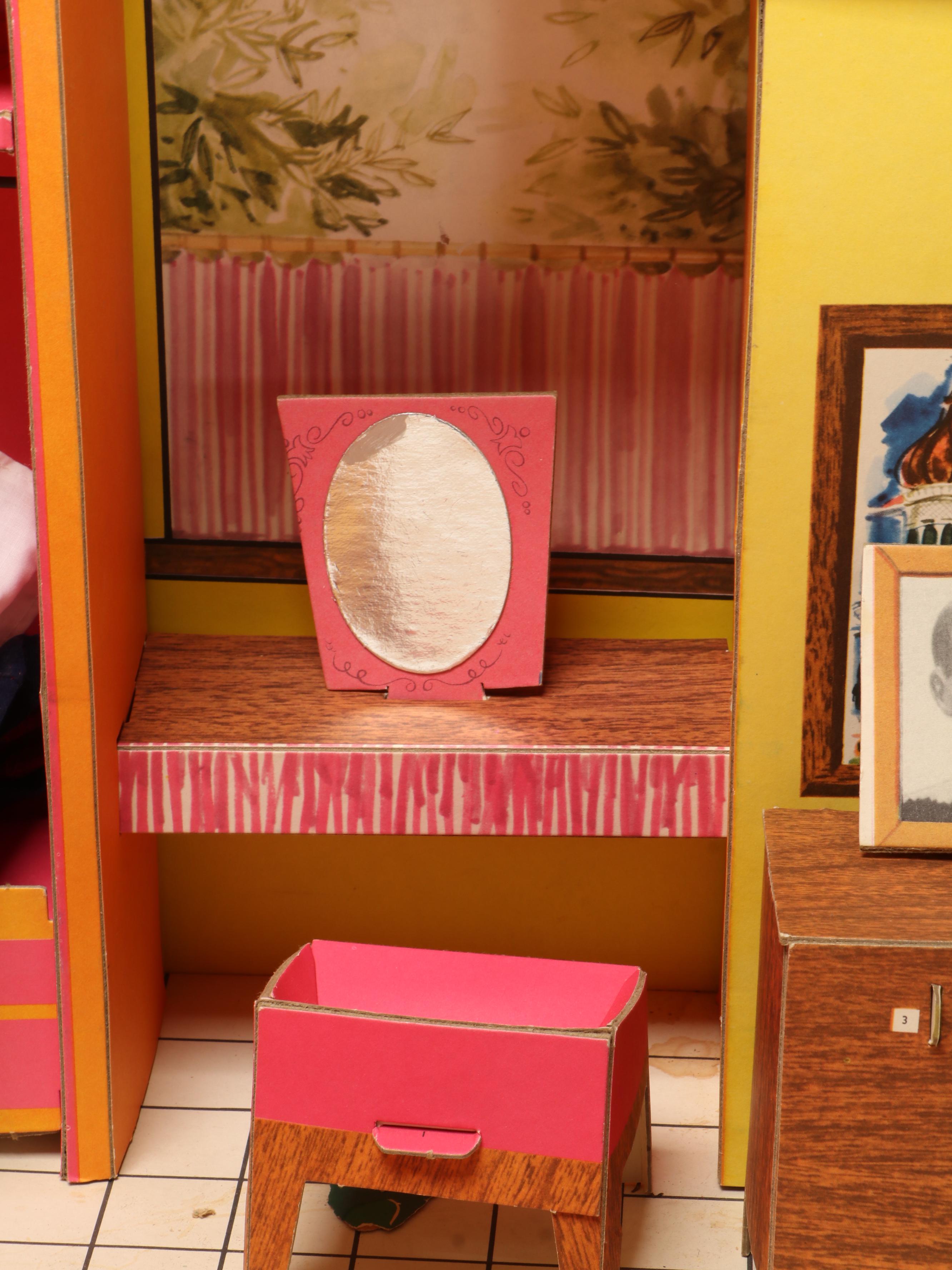Barbie's Dream House with Furniture and Dolls