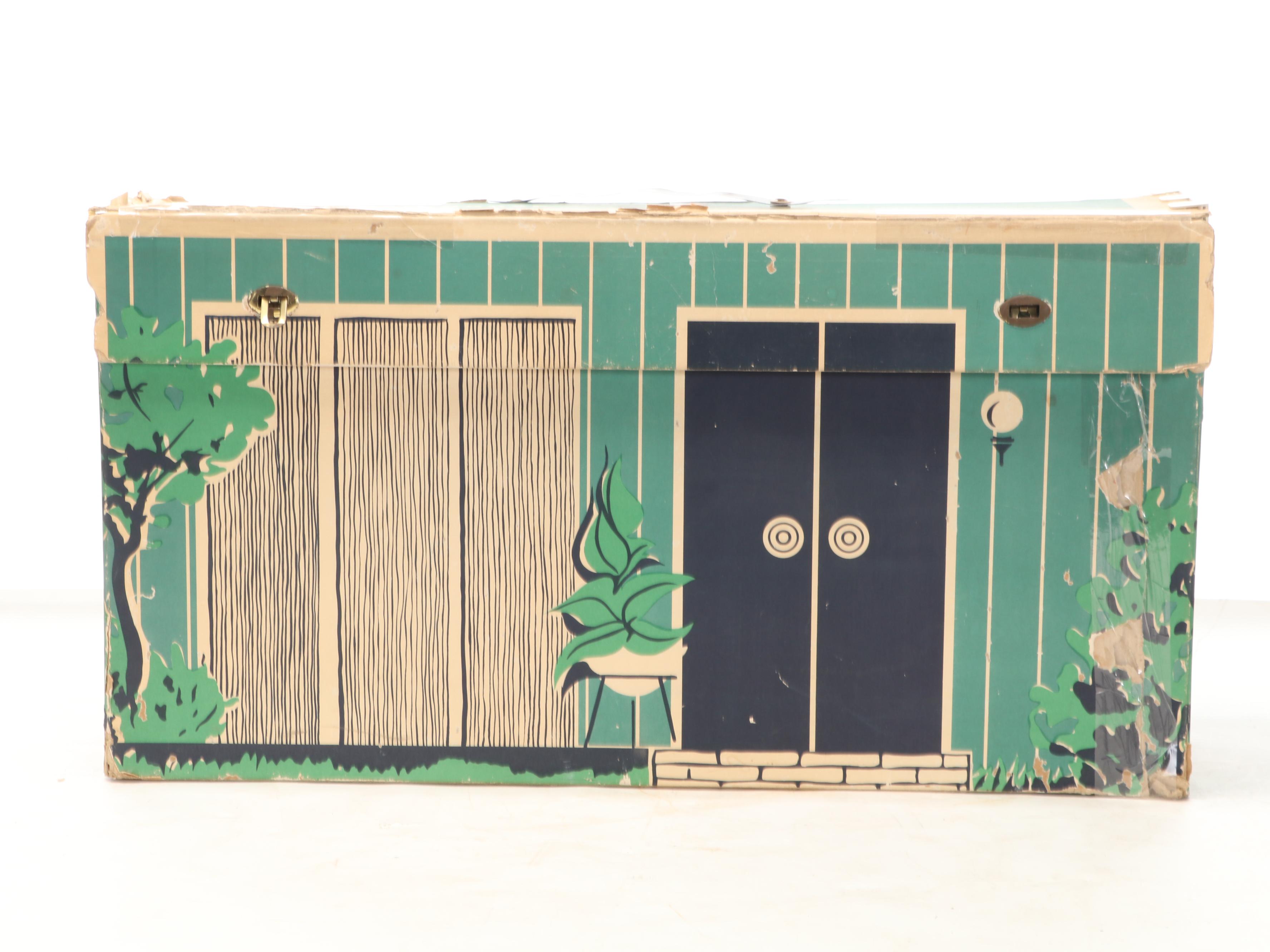 Barbie's Dream House with Furniture and Dolls