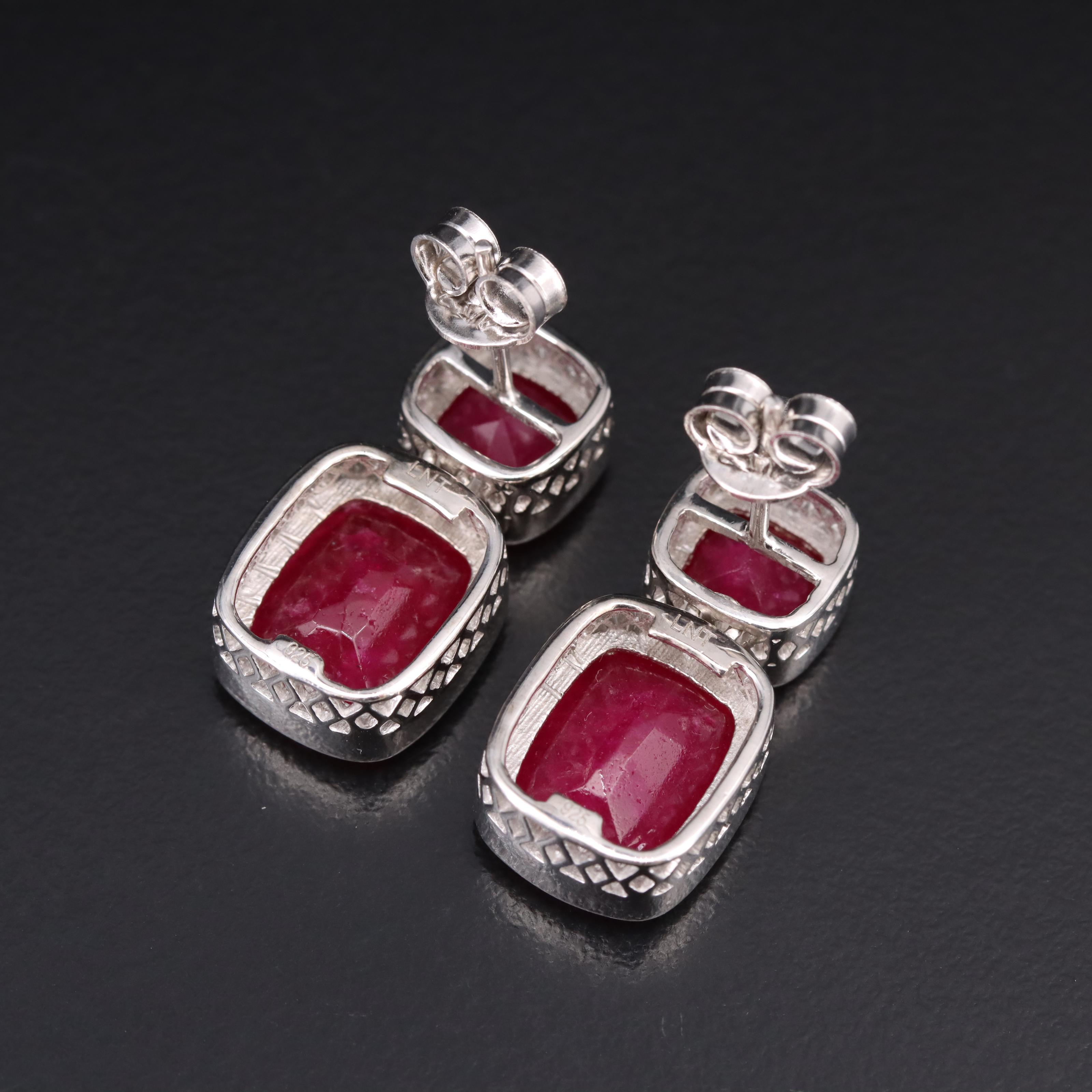 Sterling Quartzite Earrings