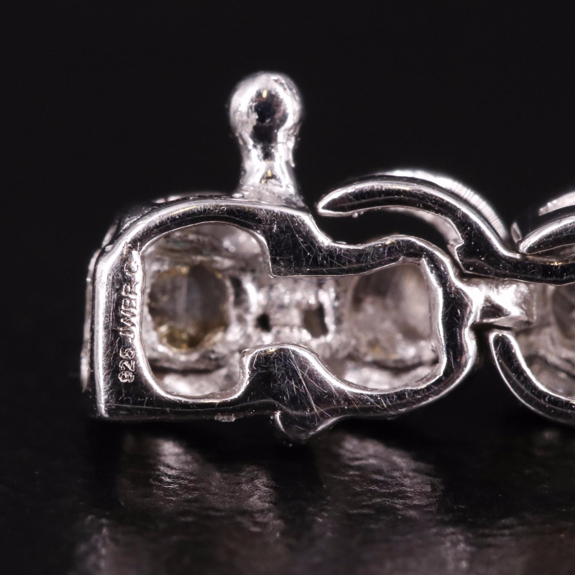 Sterling Diamond Bracelet