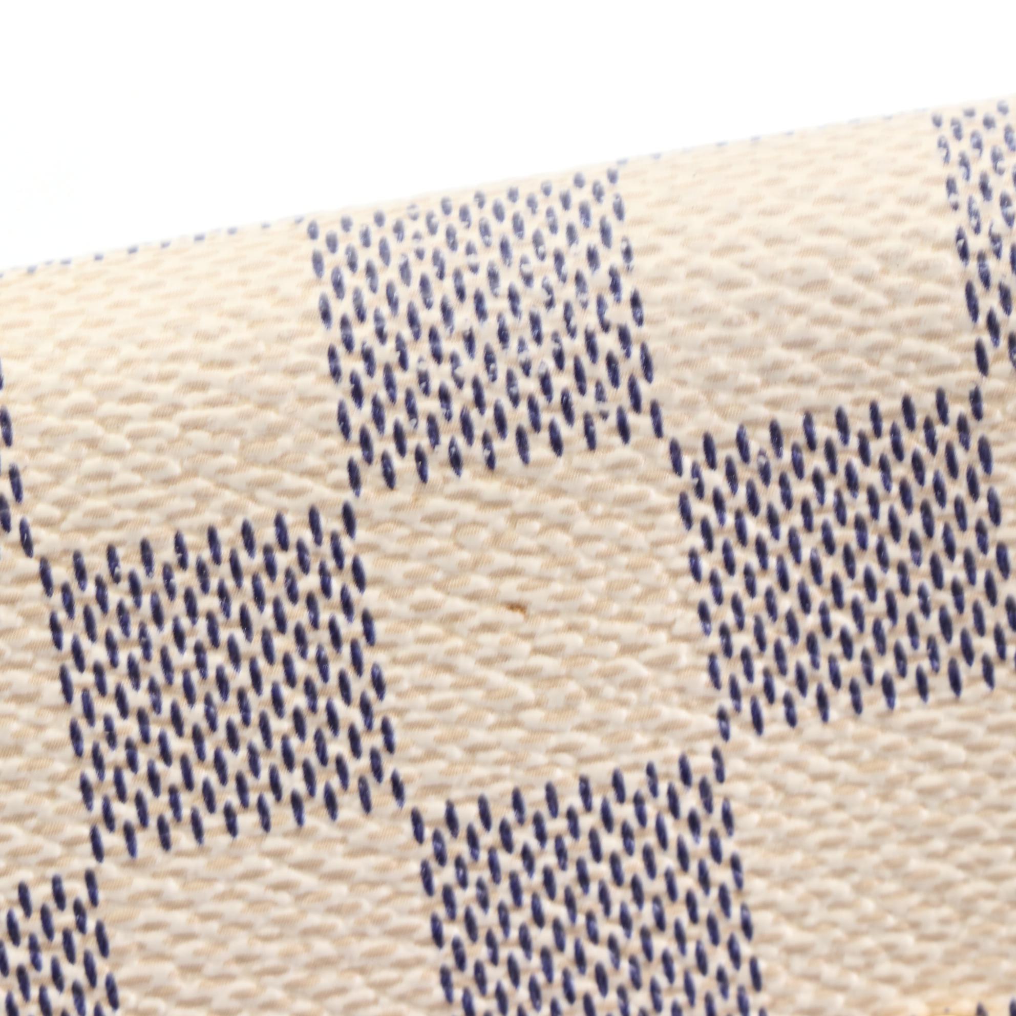 Louis Vuitton Sarah Wallet in Damier Azur Canvas