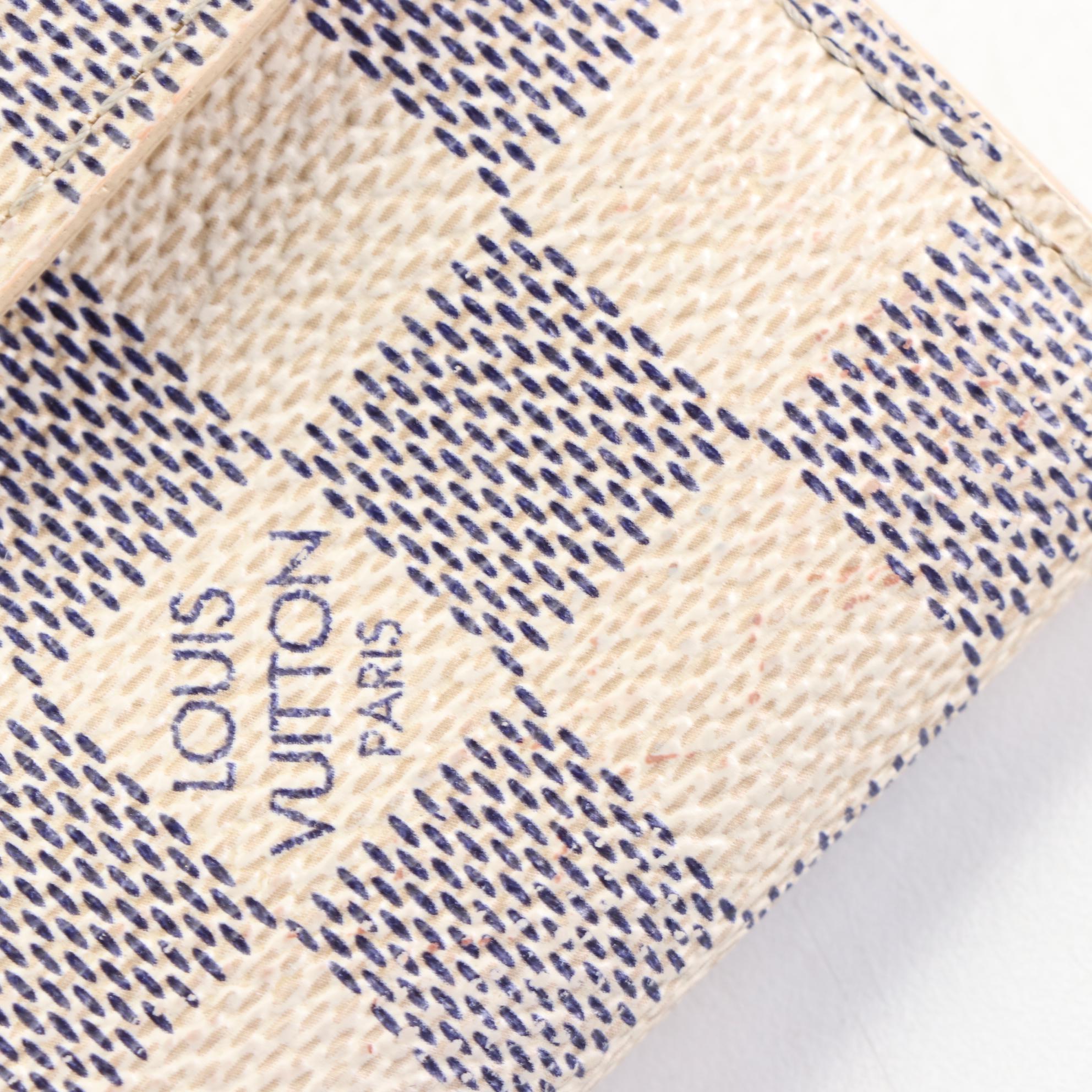 Louis Vuitton Sarah Wallet in Damier Azur Canvas