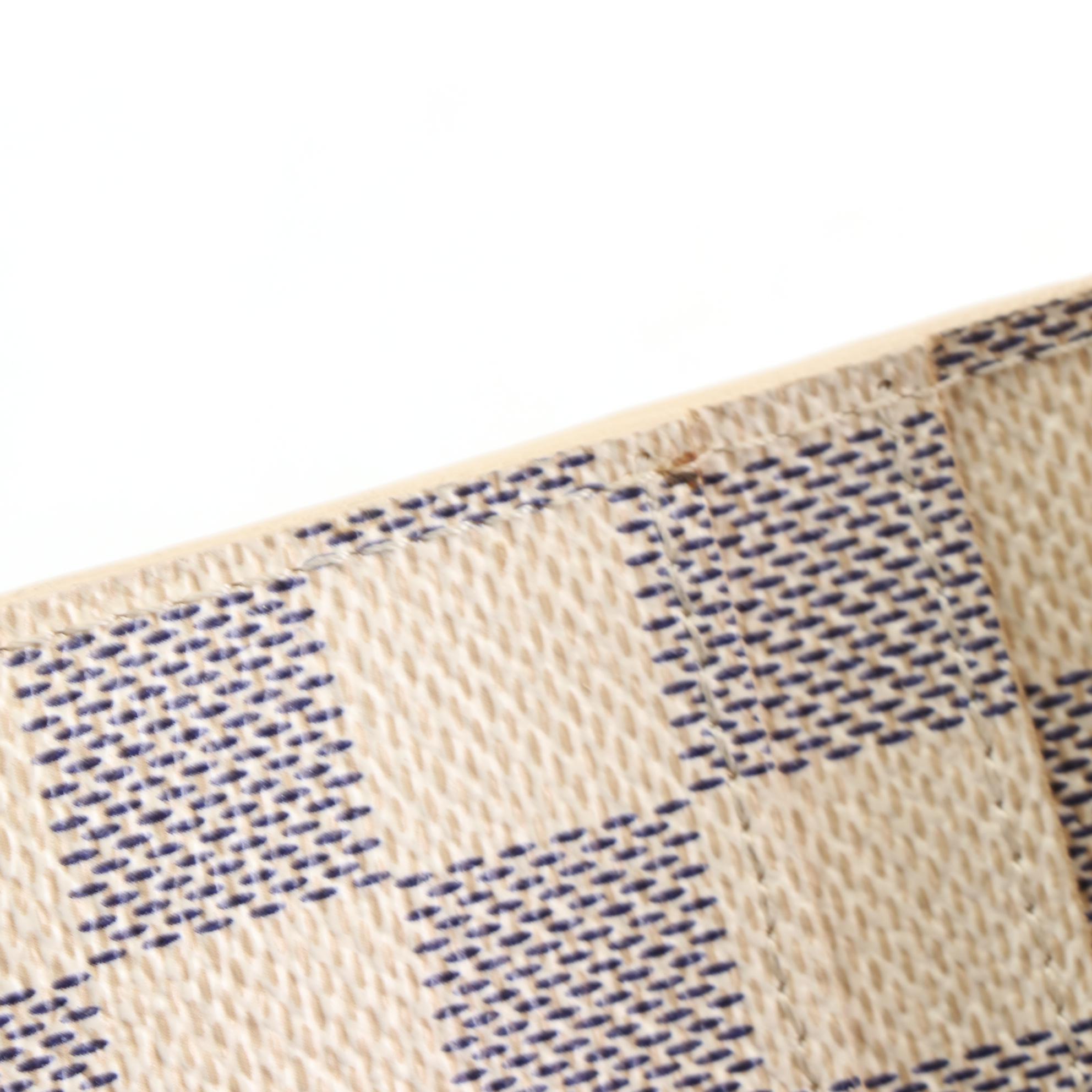 Louis Vuitton Sarah Wallet in Damier Azur Canvas