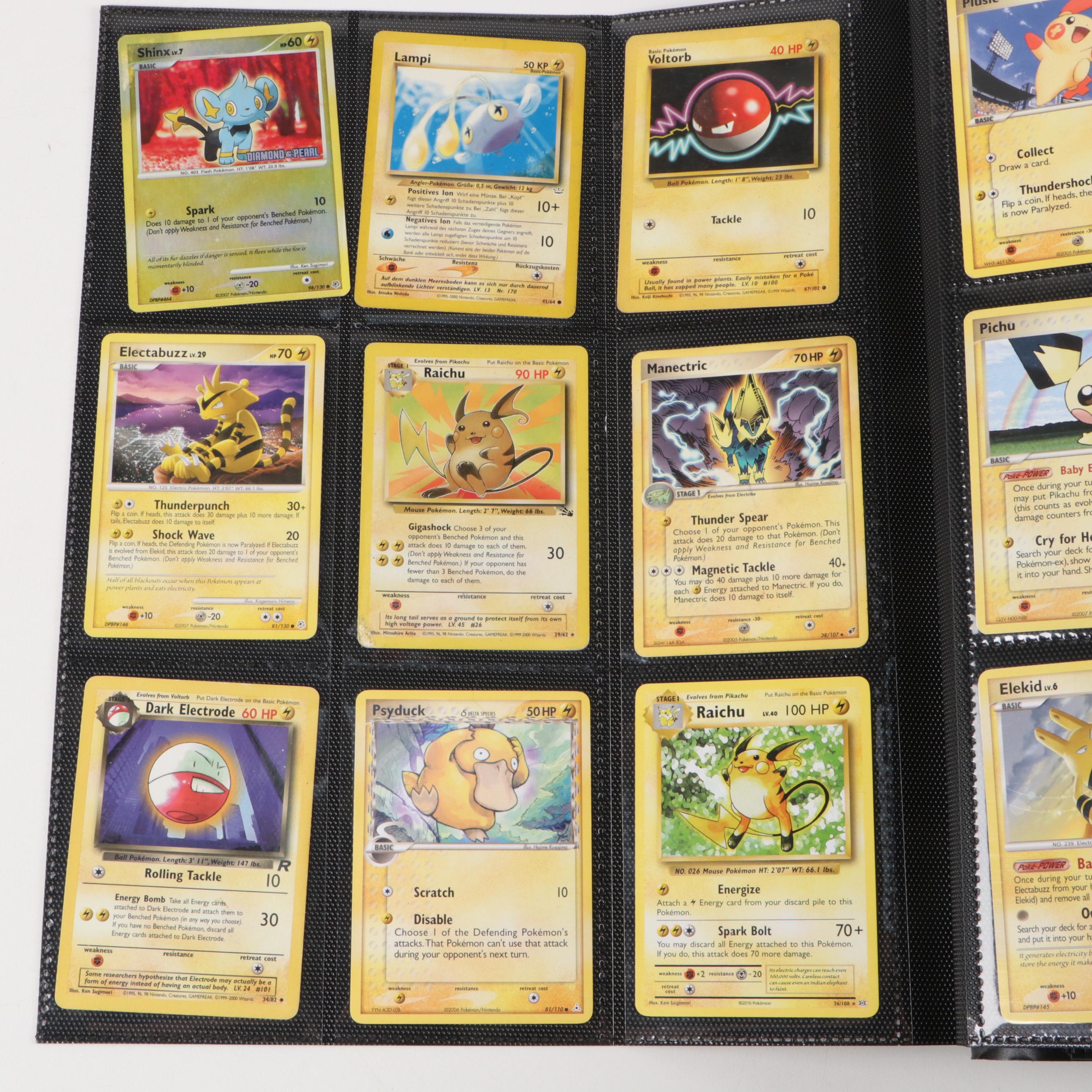 Fossil Set with Other Pokémon Cards, Zaptos, Blastoise, and More, 1990s–2010s