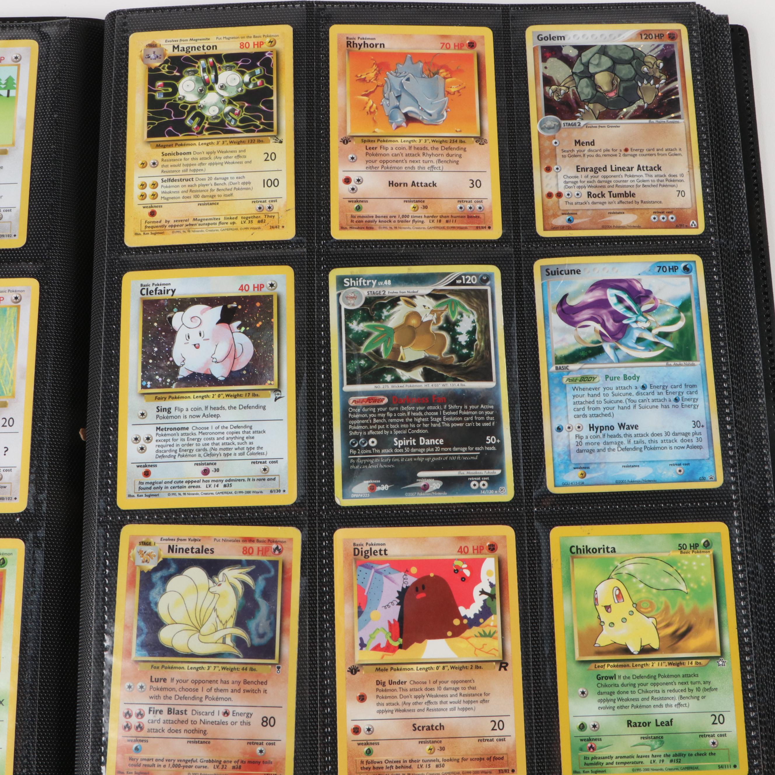 Fossil Set with Other Pokémon Cards, Zaptos, Blastoise, and More, 1990s–2010s