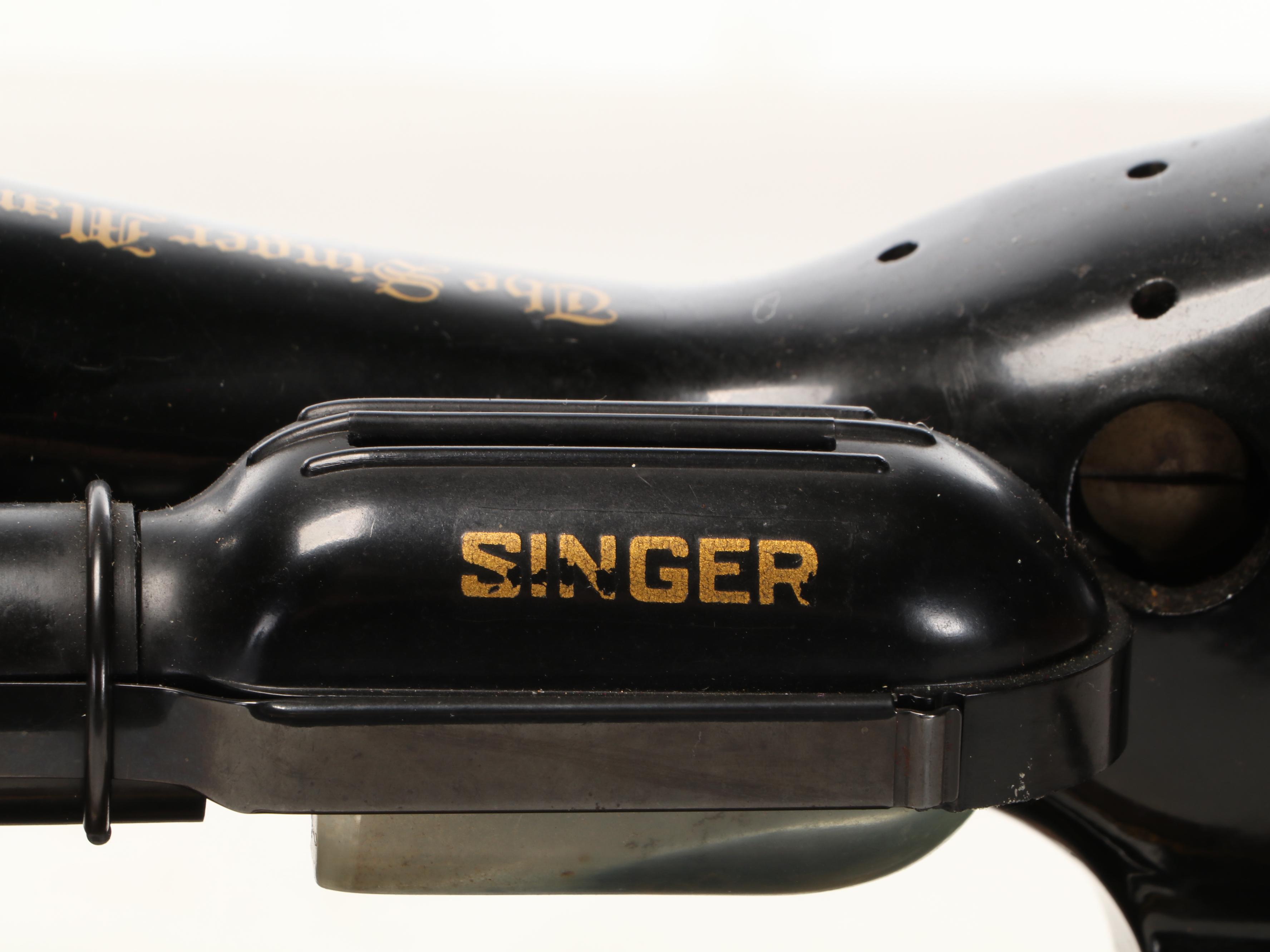 Singer Sewing Machine with Bentwood Case, 1952