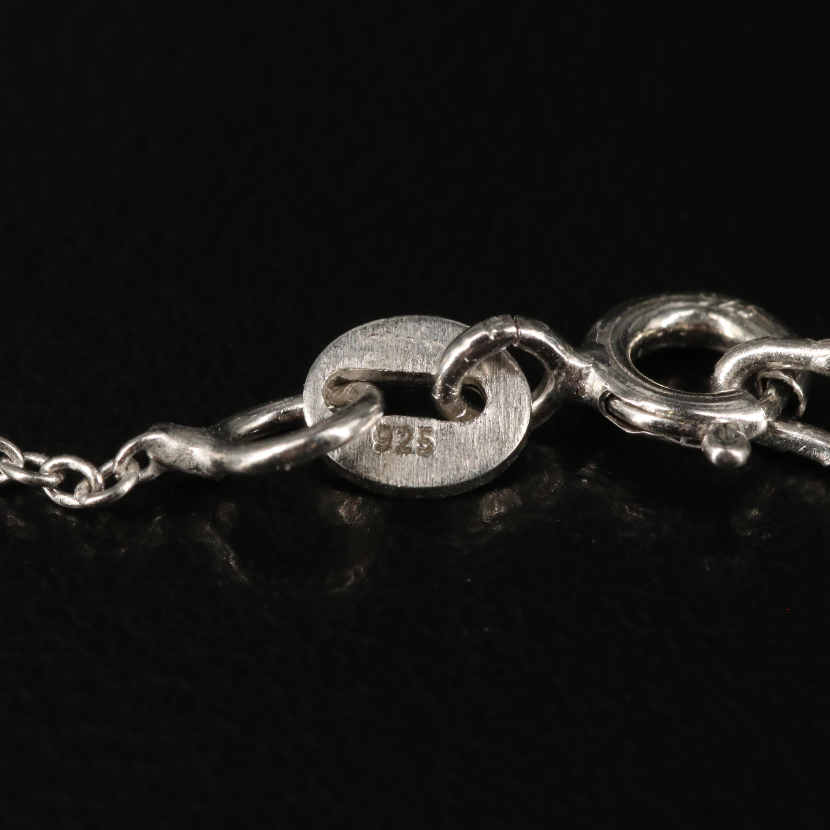 Sterling Pendant with Butterfly Necklace