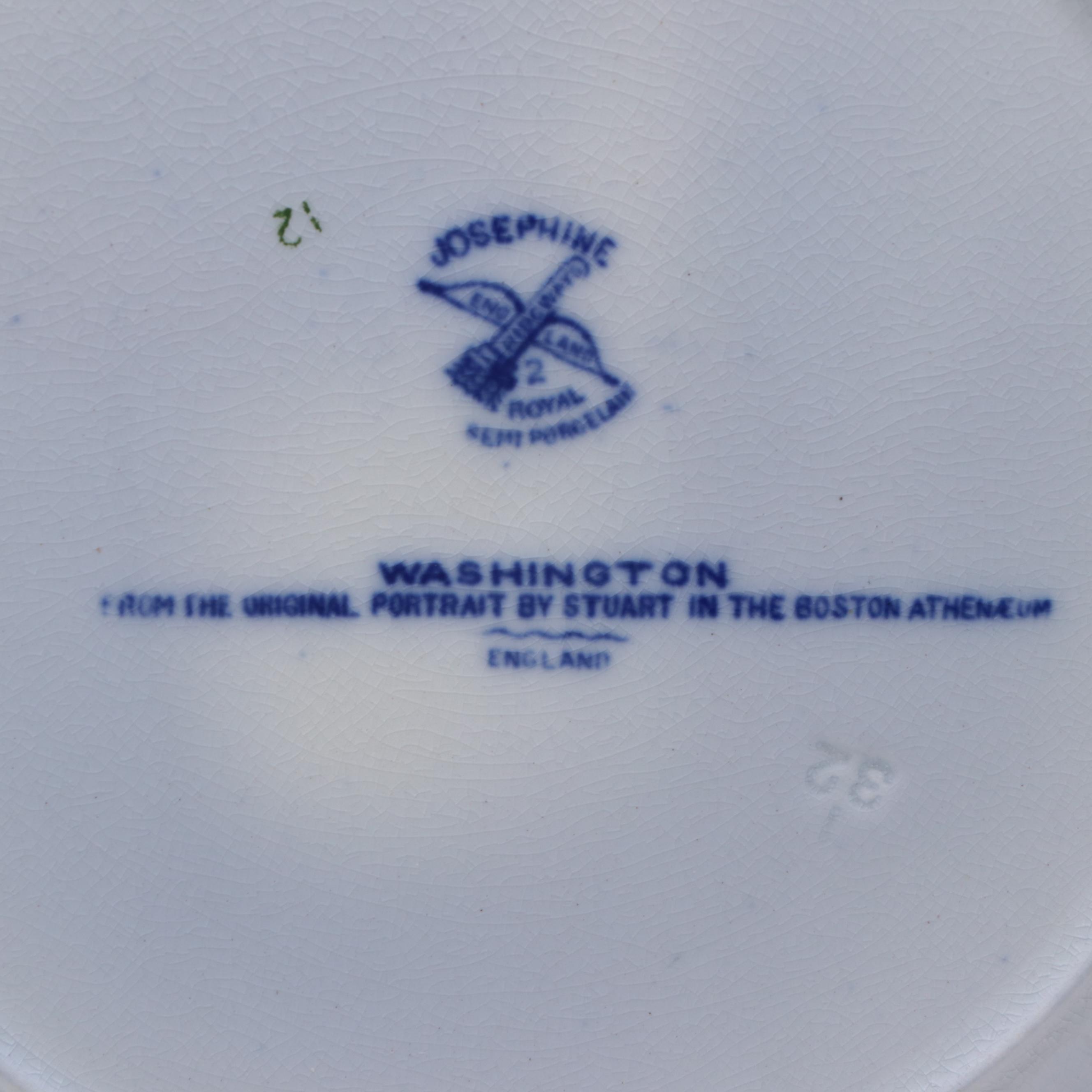 Joseph Heath "Ontario Lake Scenery" Platter and Other Earthenware Plates