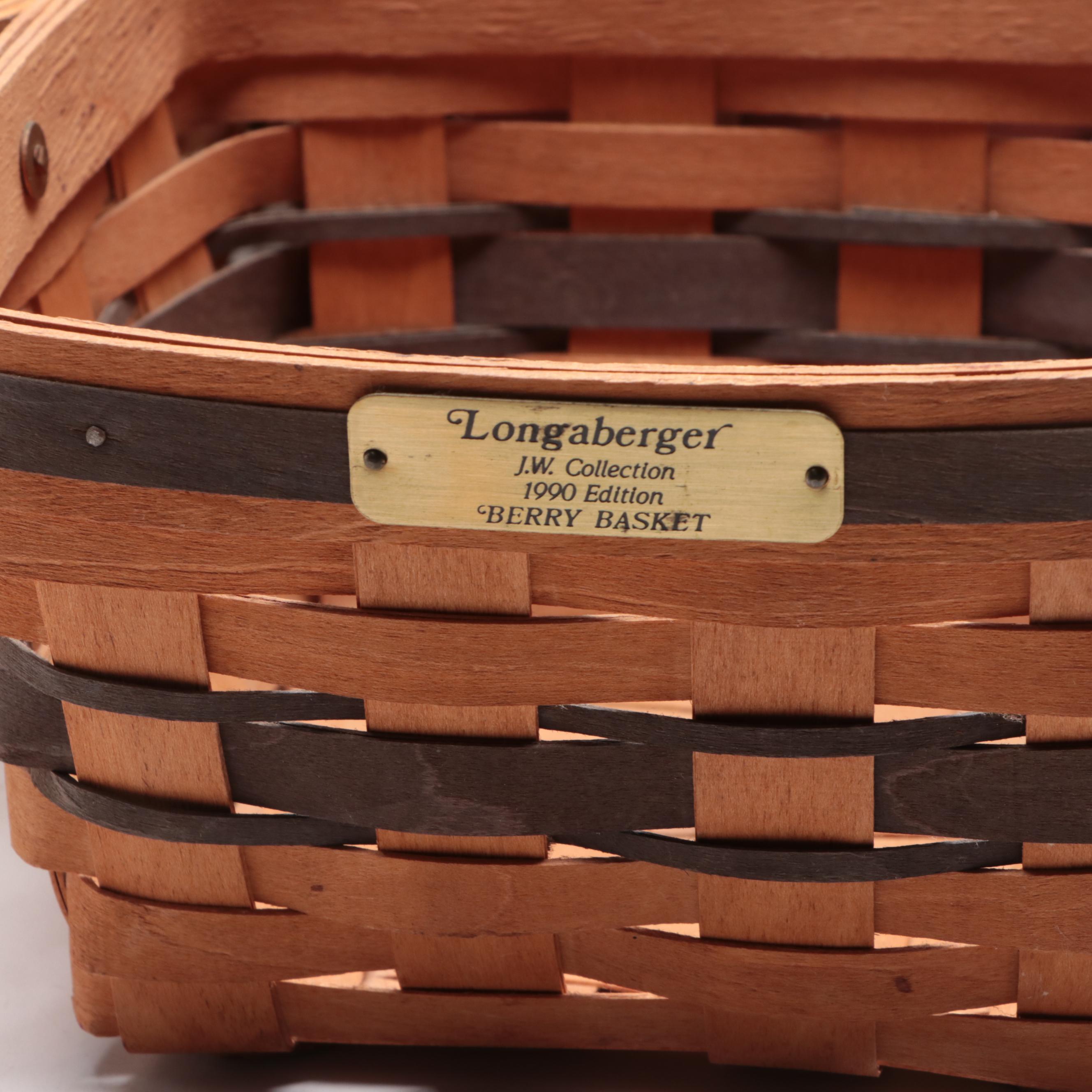 Longaberger Handmade Woven Maple Baskets