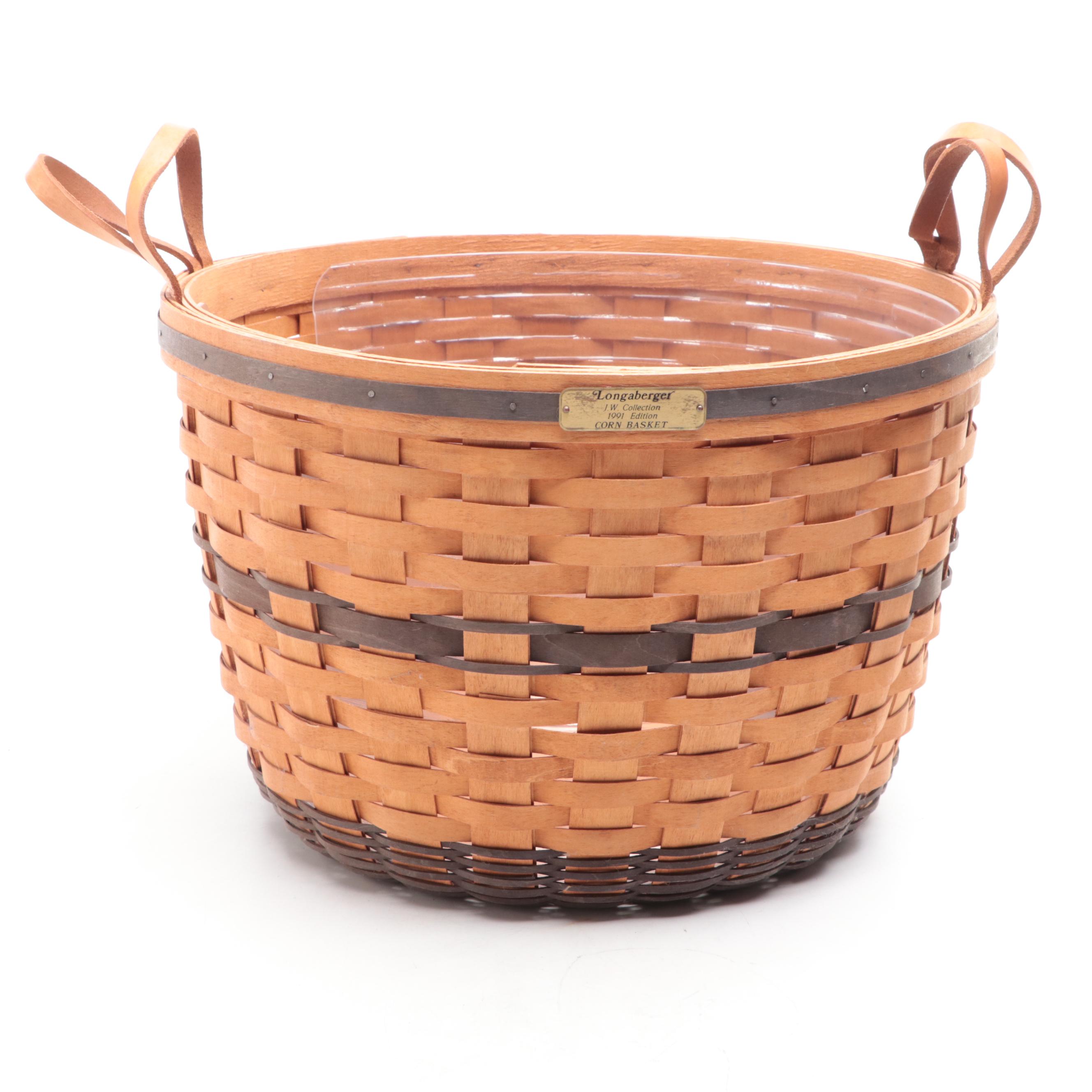 Longaberger Handmade Woven Maple Baskets