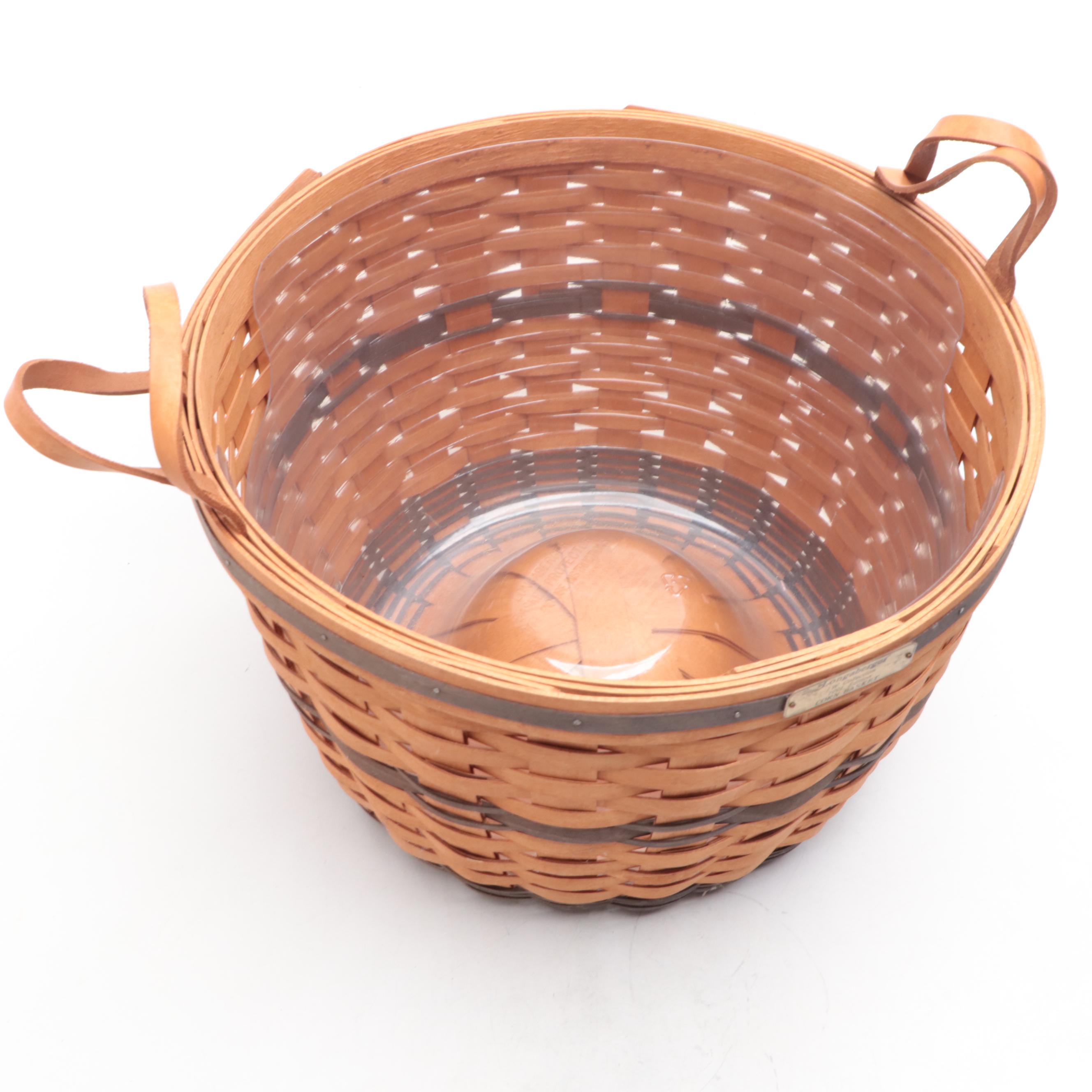 Longaberger Handmade Woven Maple Baskets
