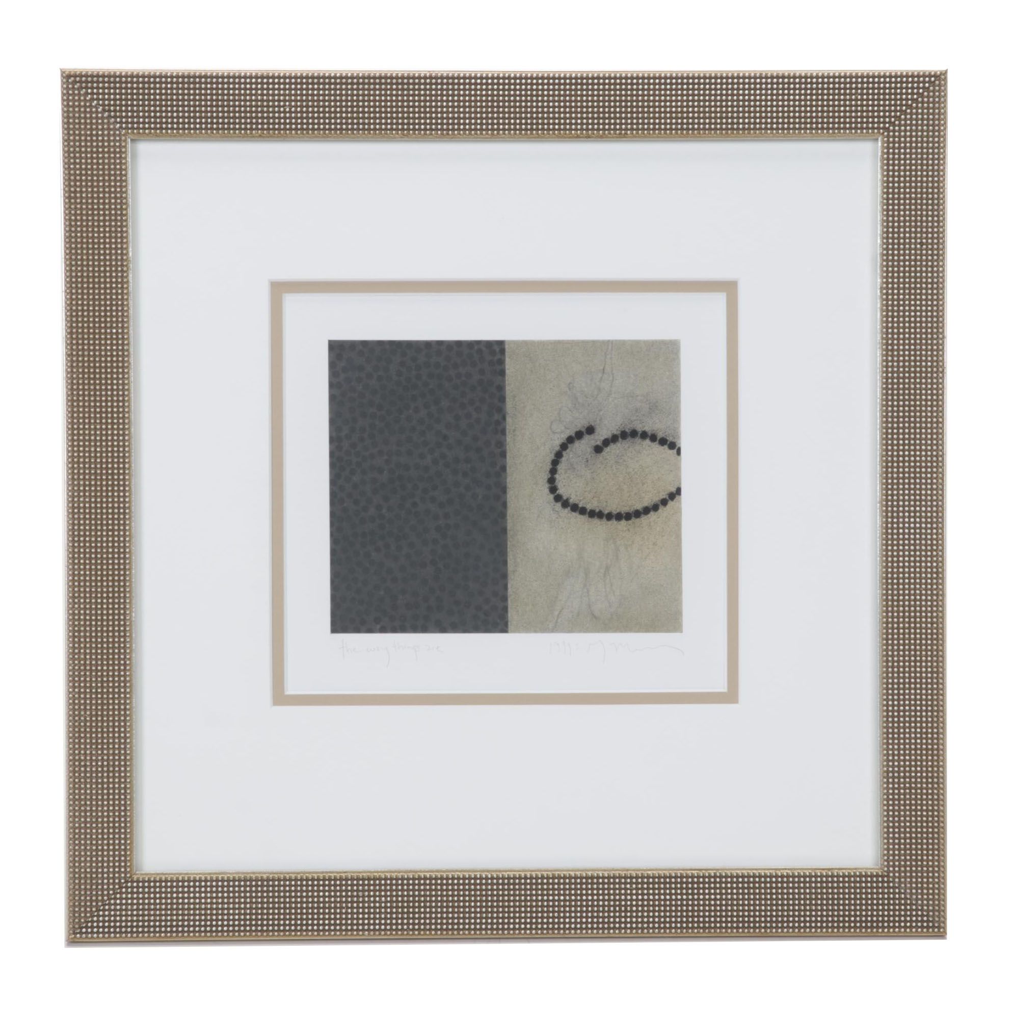 Greg Murr Pastel and Charcoal Drawing "The Way Things Are," 1999