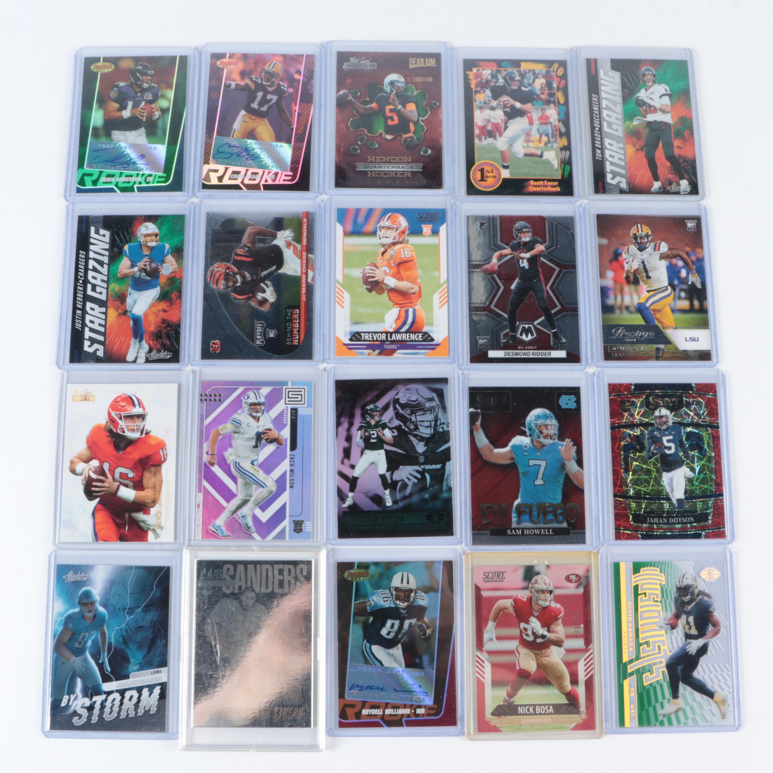 Donruss Optic and More Football Cards, with Joe Burrow and More, 1990s–2020s