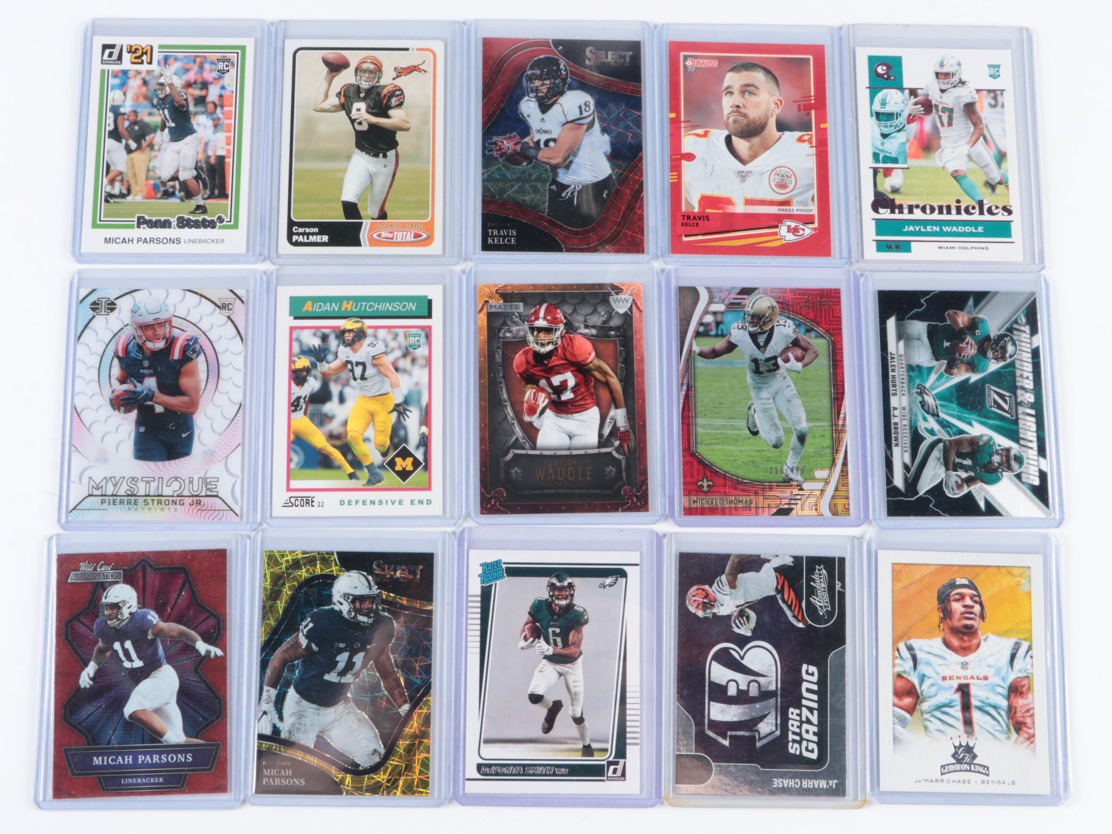 Donruss Optic and More Football Cards, with Joe Burrow and More, 1990s–2020s
