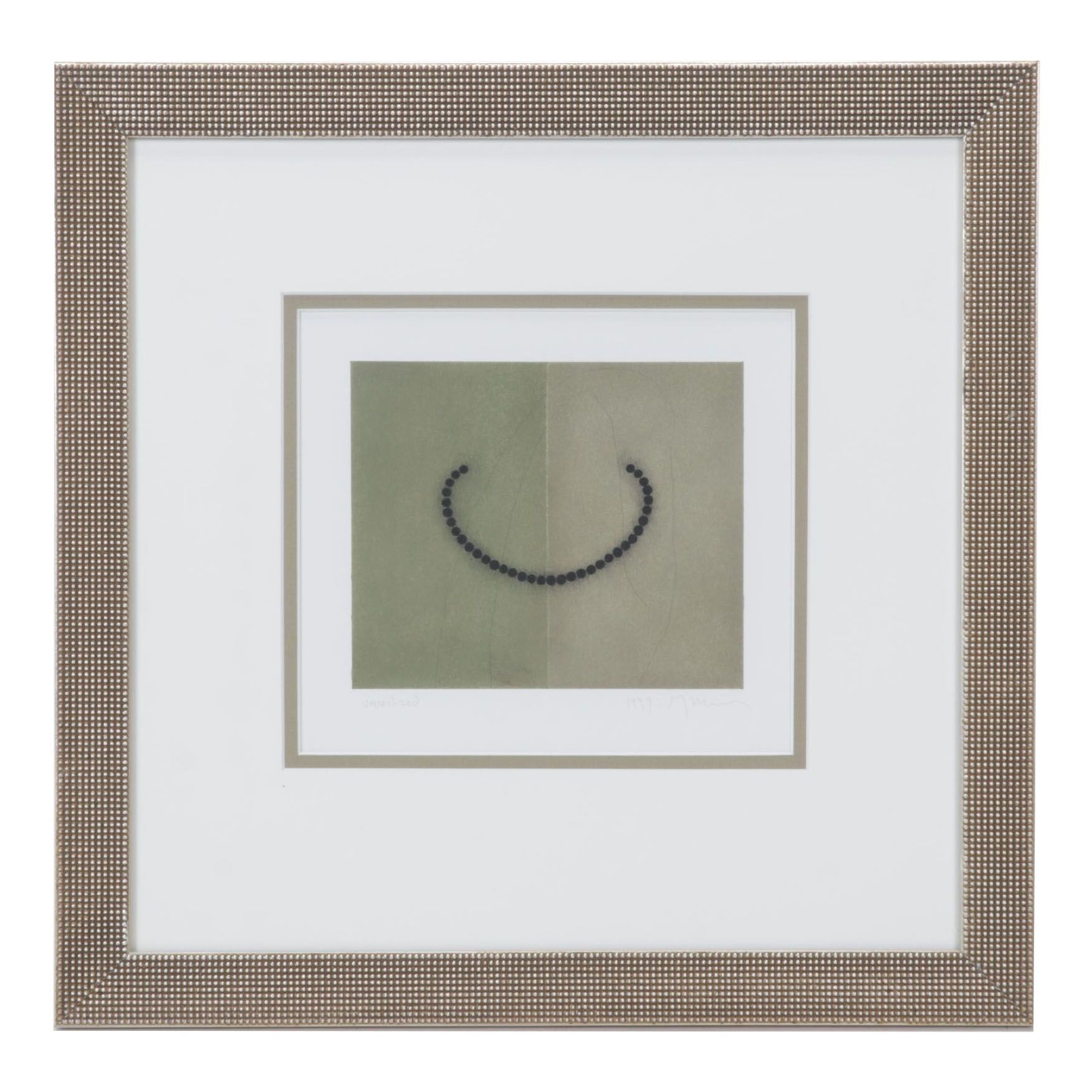 Greg Murr Pastel and Charcoal Drawing "Unrealized," 1999