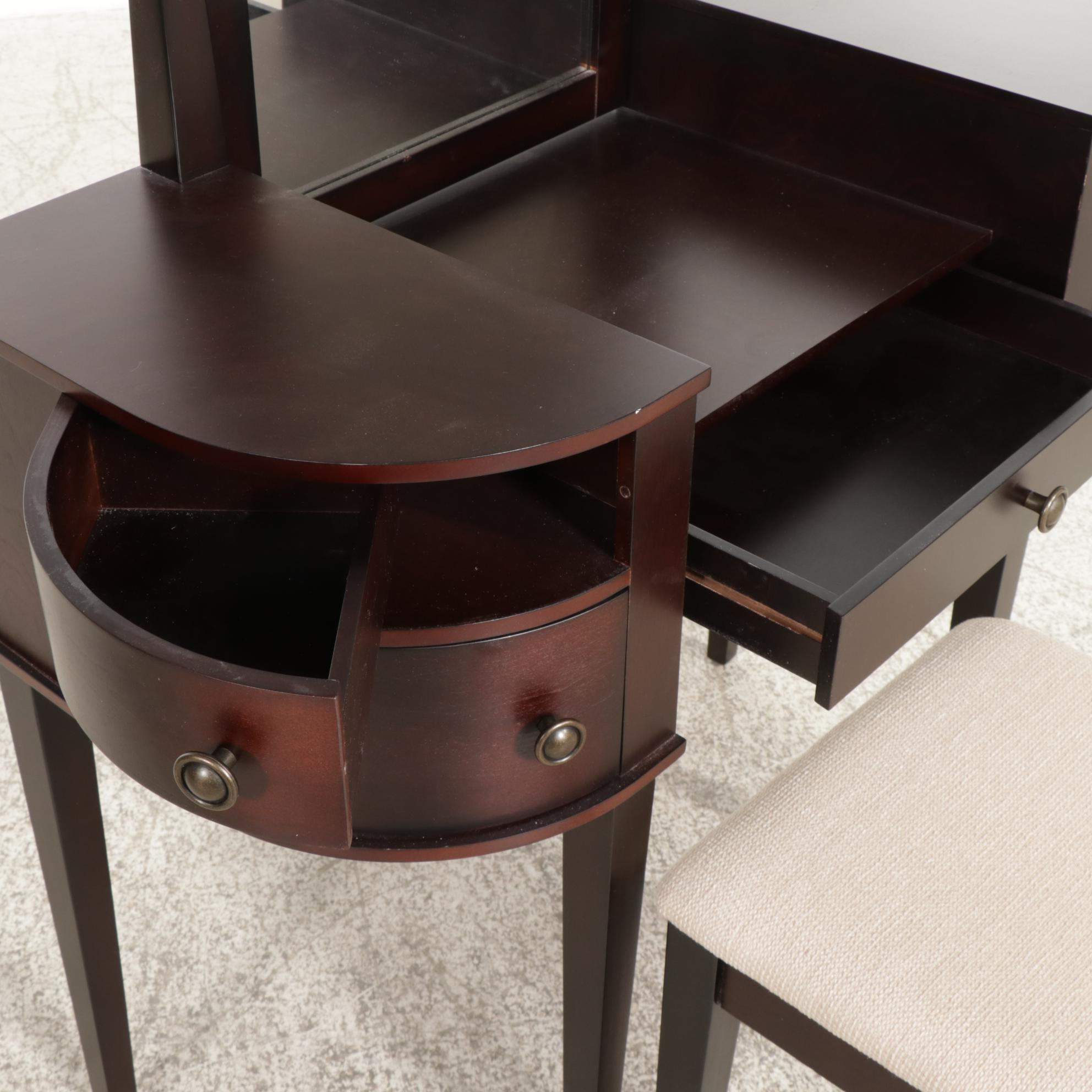 Lamont Home Chelsea Bathroom Vanity Table and Seat