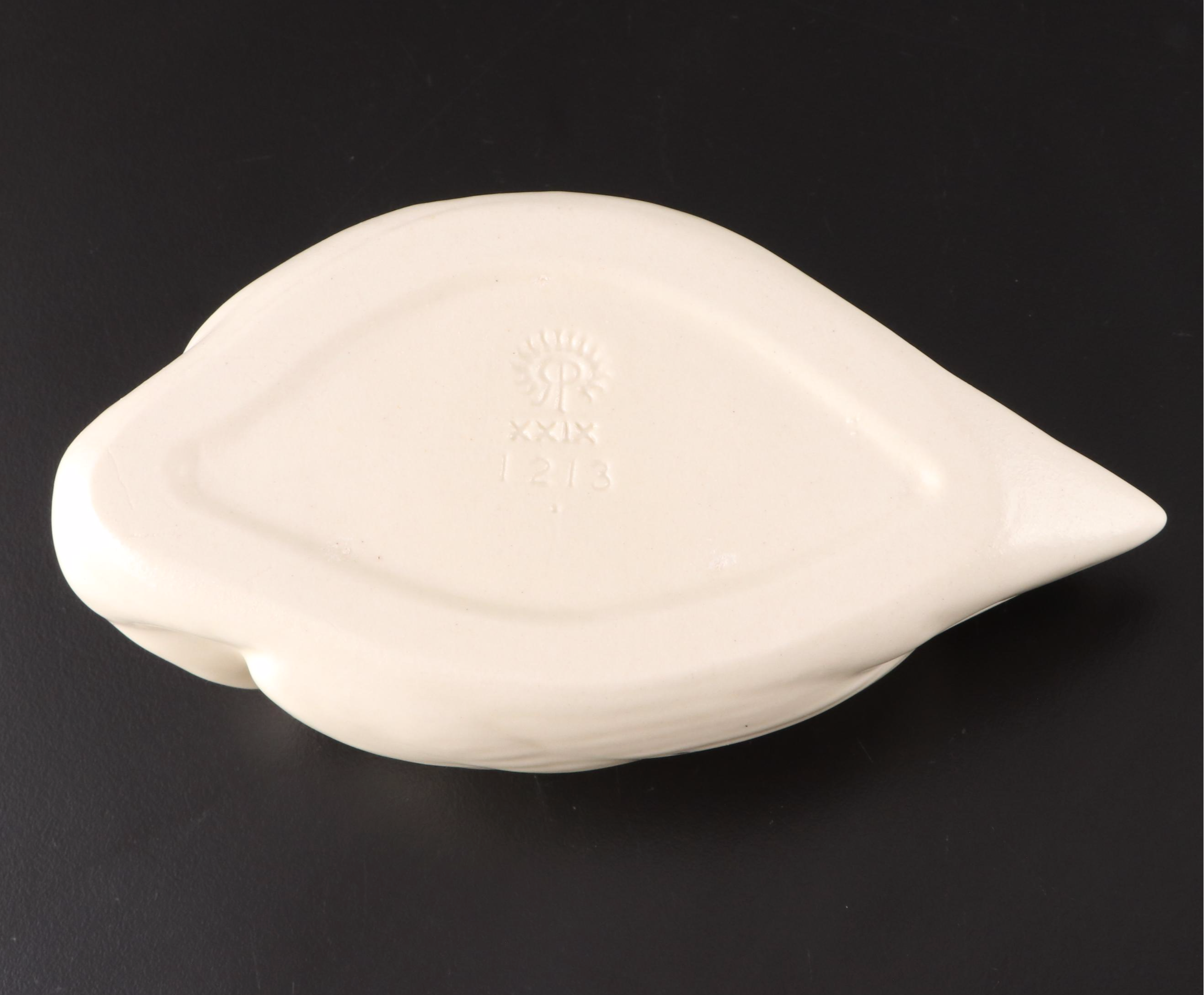 Signed Louise Abel for Rookwood Pottery Ivory Glaze Figurines and More