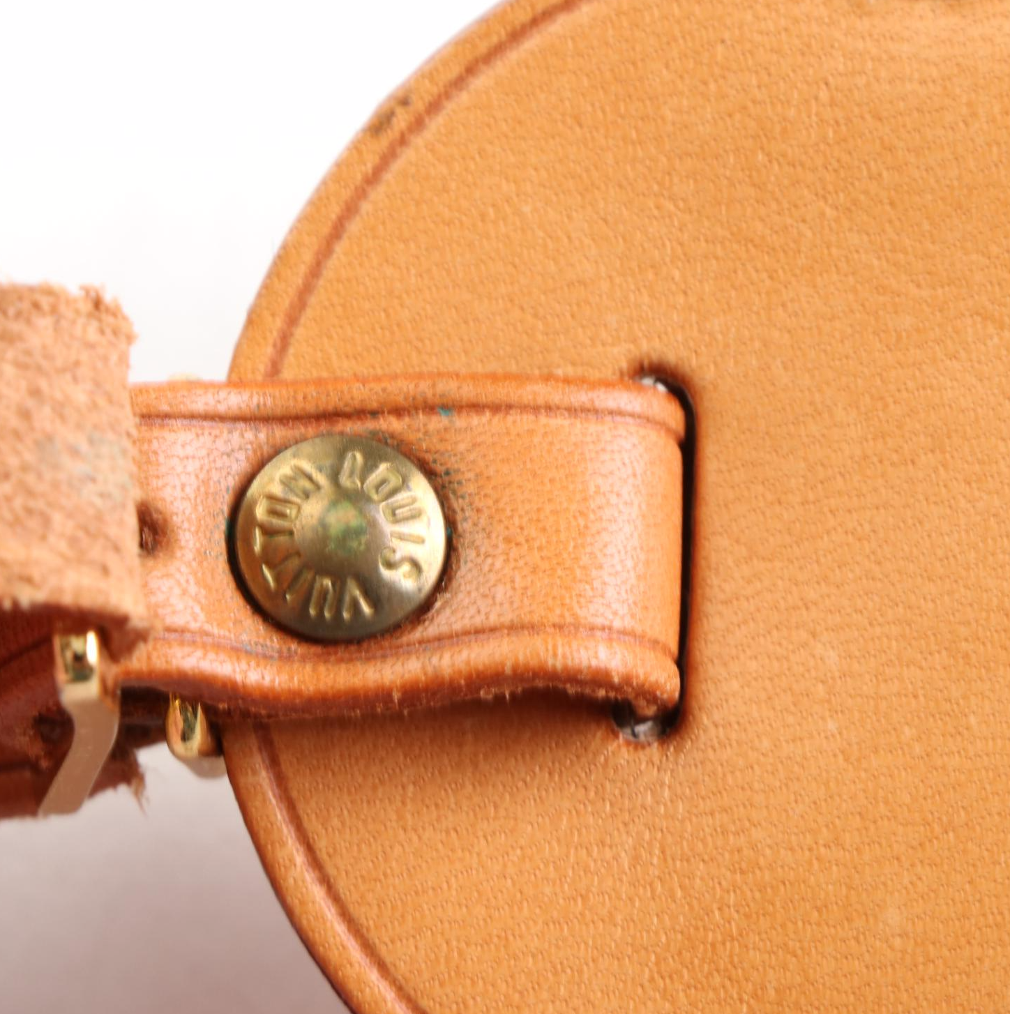 Louis Vuitton Luggage Tag in Vachetta Leather