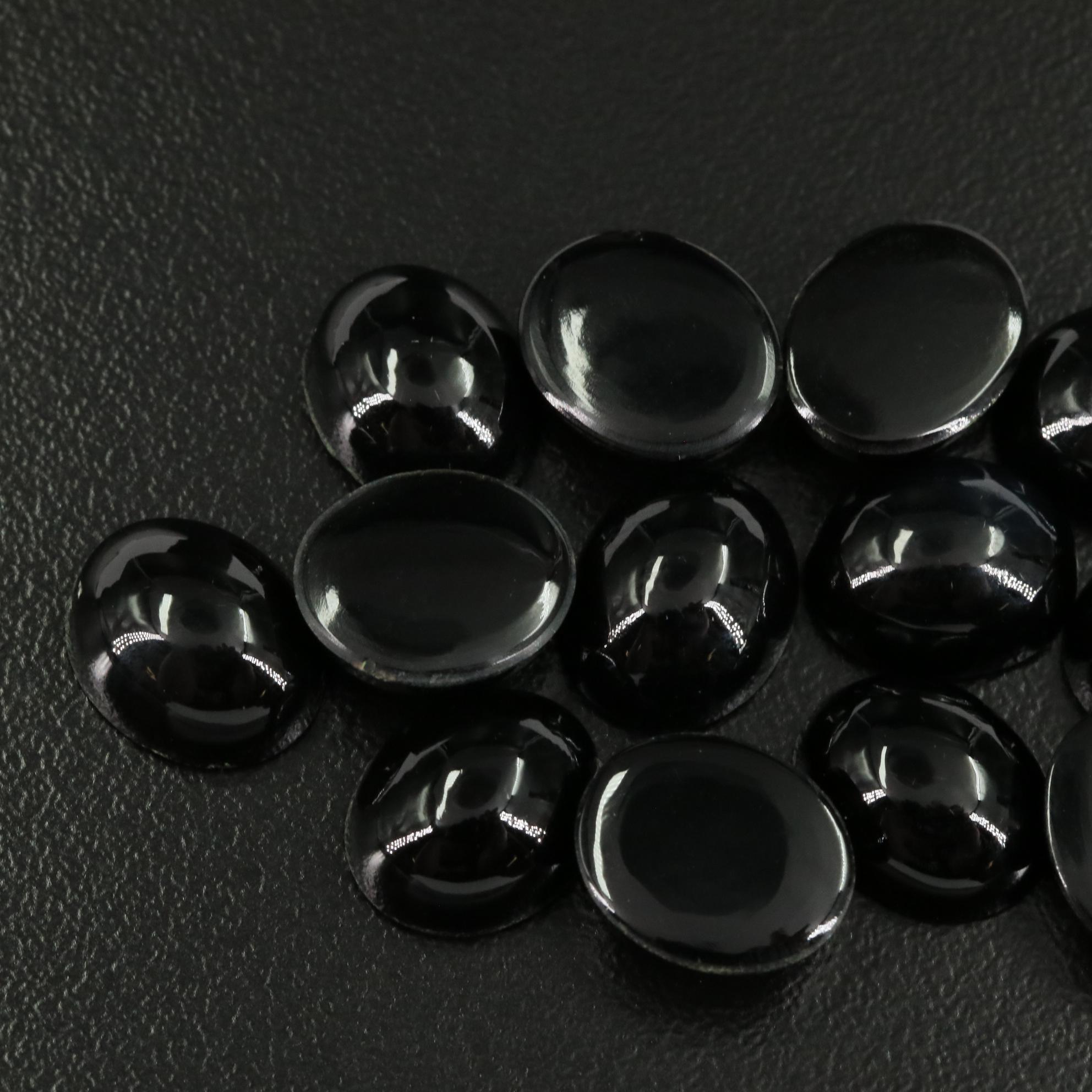 Loose 71.86 CTW Black Onyx Lot