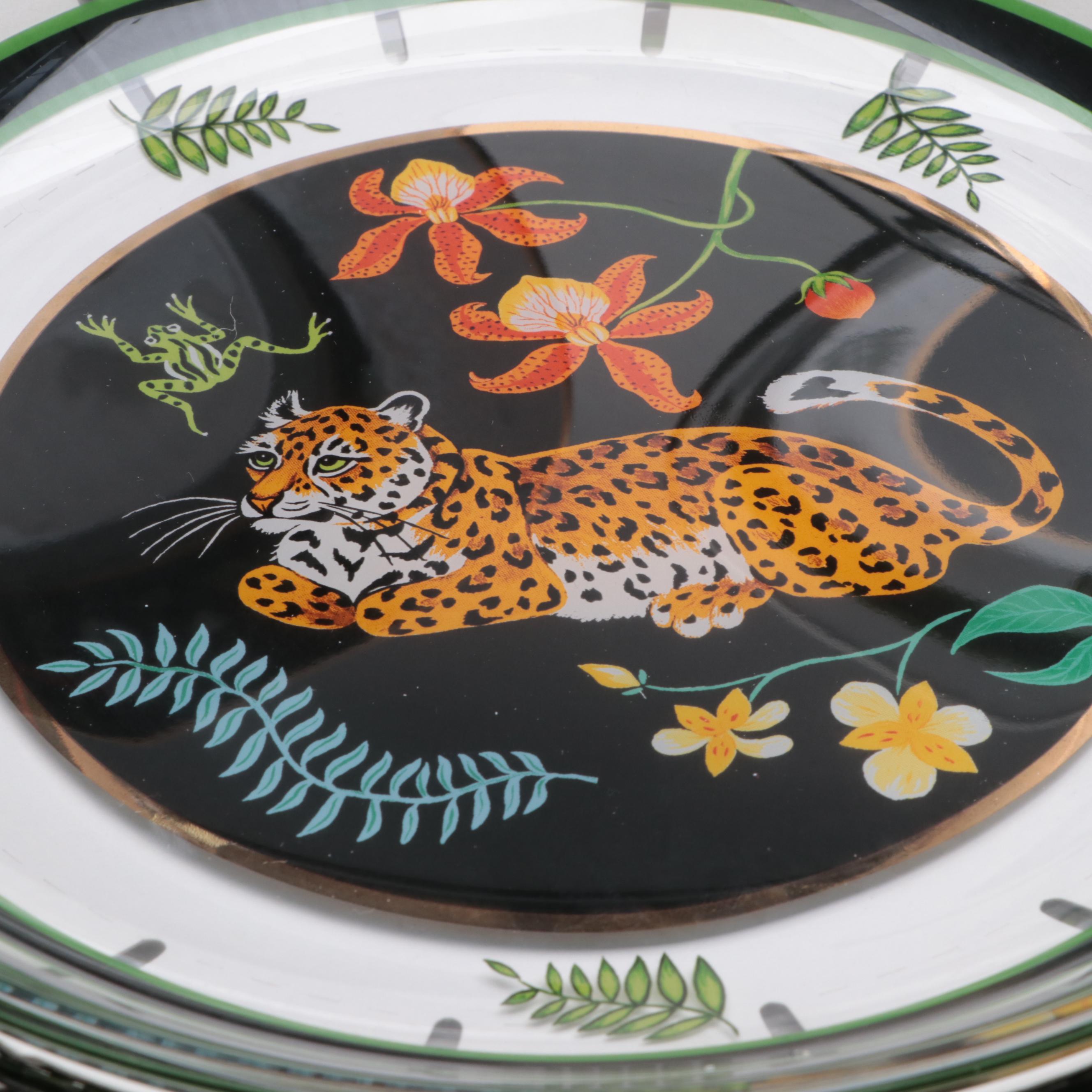 Lynn Chase "Jaguar Jungle" Porcelain and Other Tableware