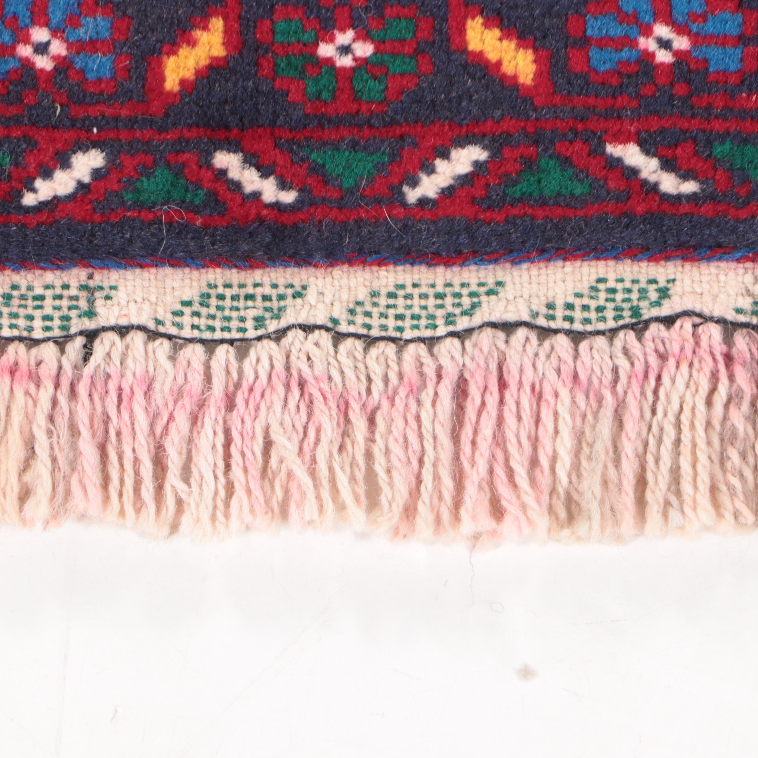 2'10 x 5' Hand-Knotted Afghan Baluch Accent Rug